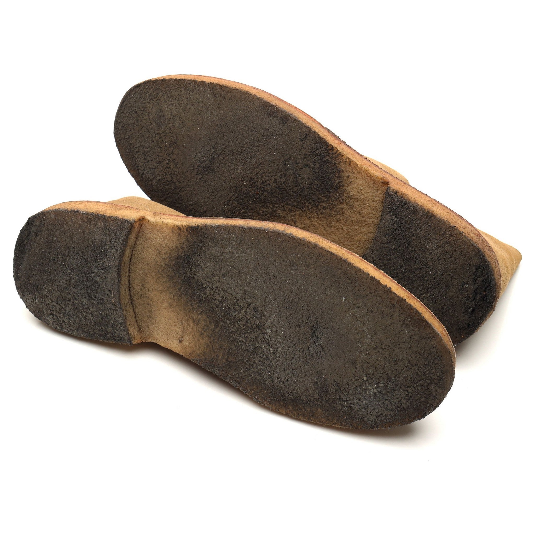 Hutton Type 01 bottines daim sable UK 7 semelle crêpe