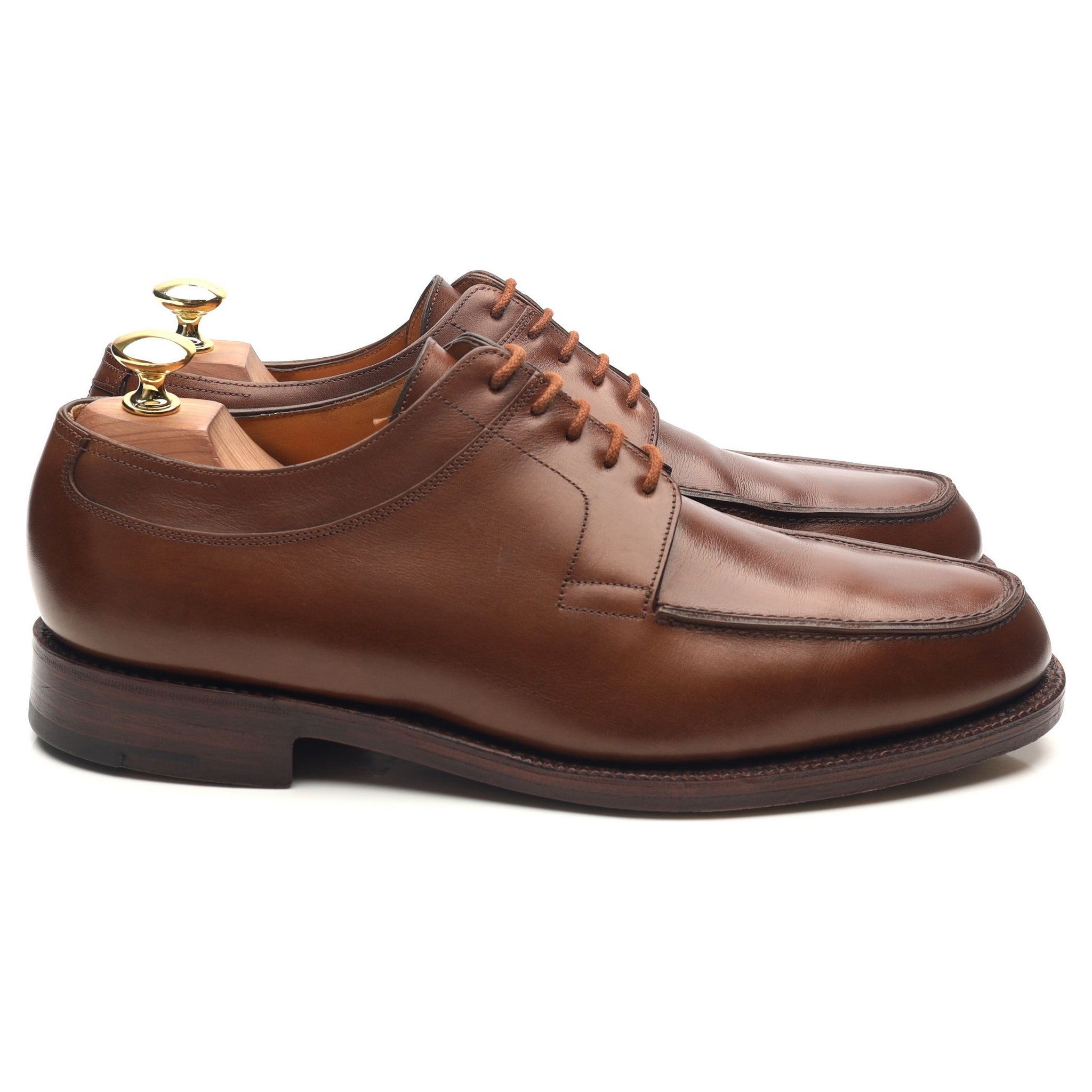 John Lobb Barros Derby cuir marron UK 8.5 large