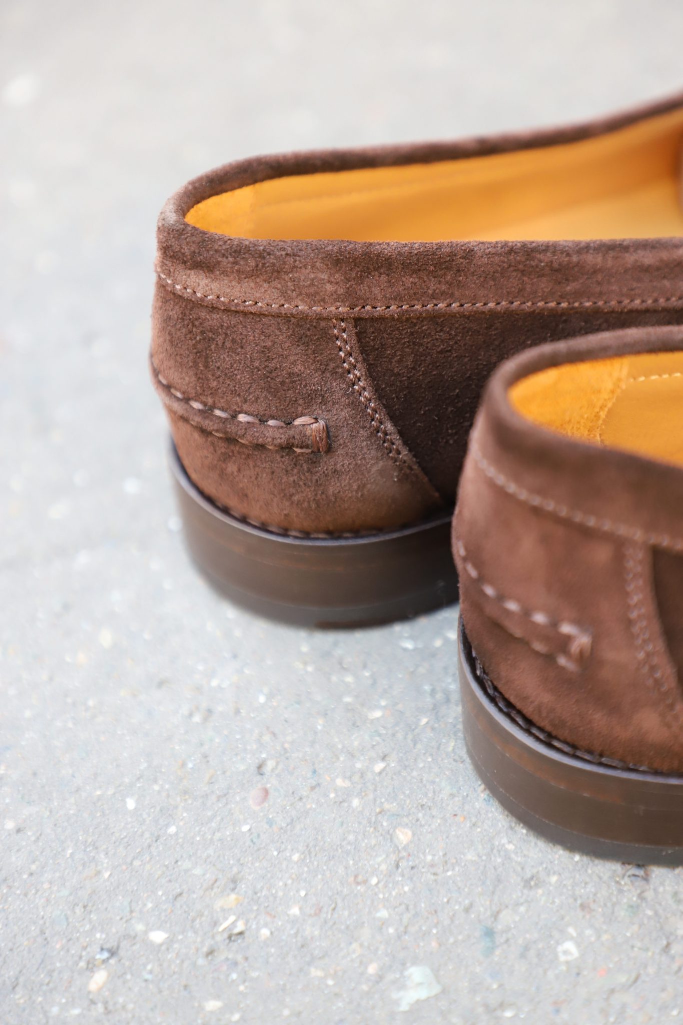 Malfroid Vauban mocassin velours cousu Blake