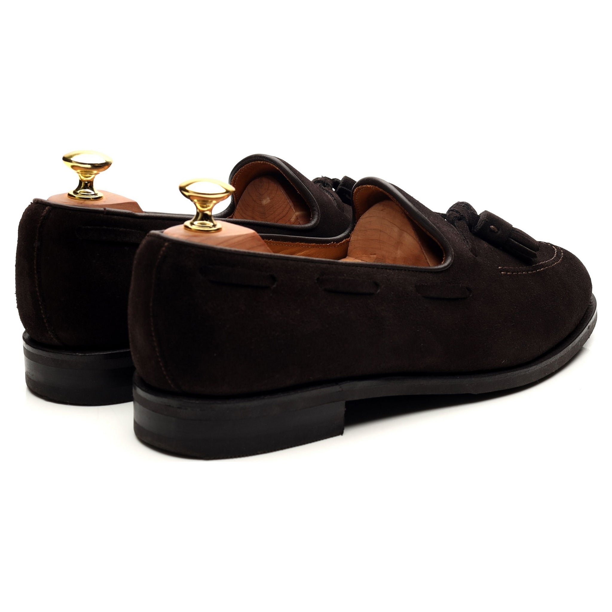 Morjas Mocassin à glands daim marron 8.5 UK