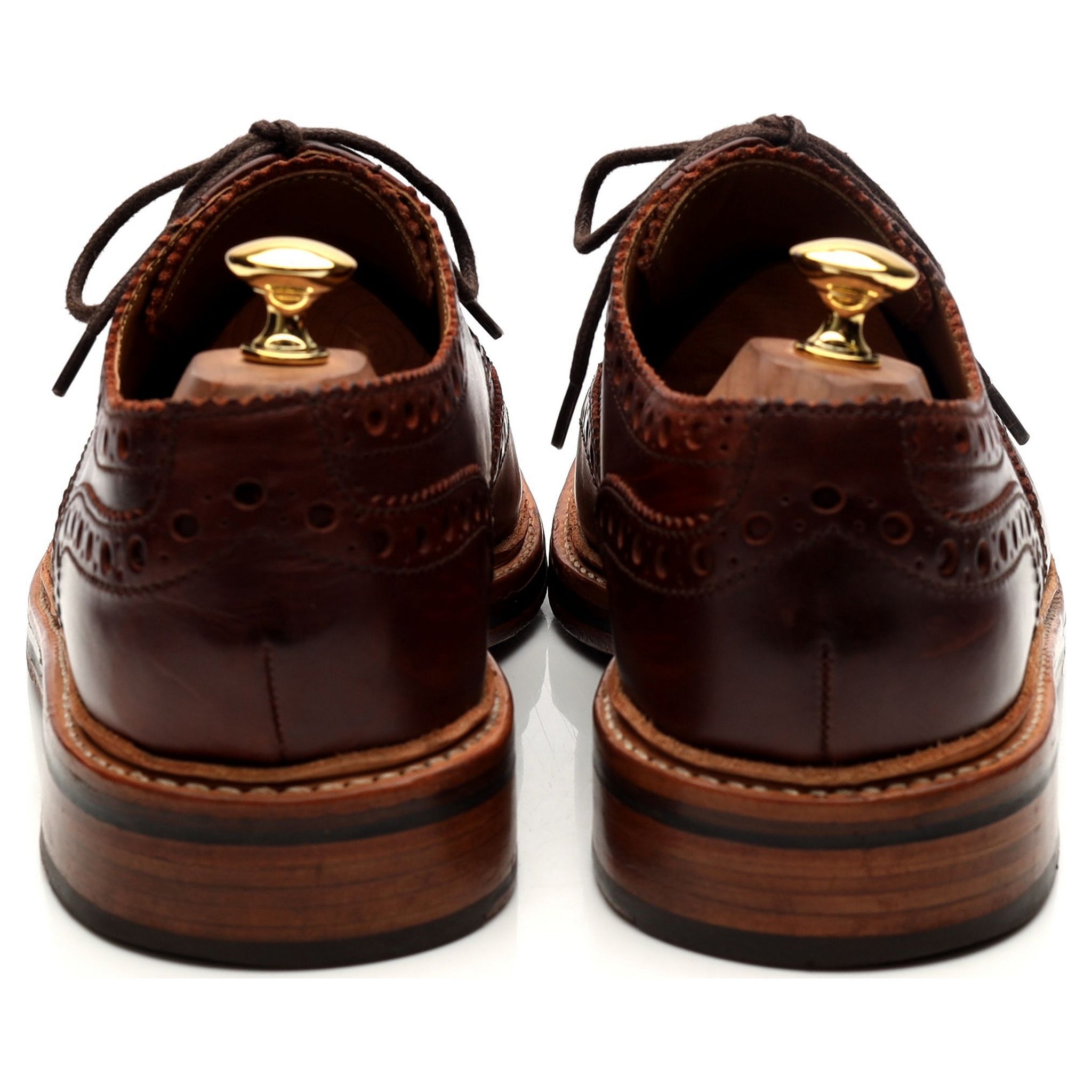 Grenson Archie derby cuir marron UK 10 G