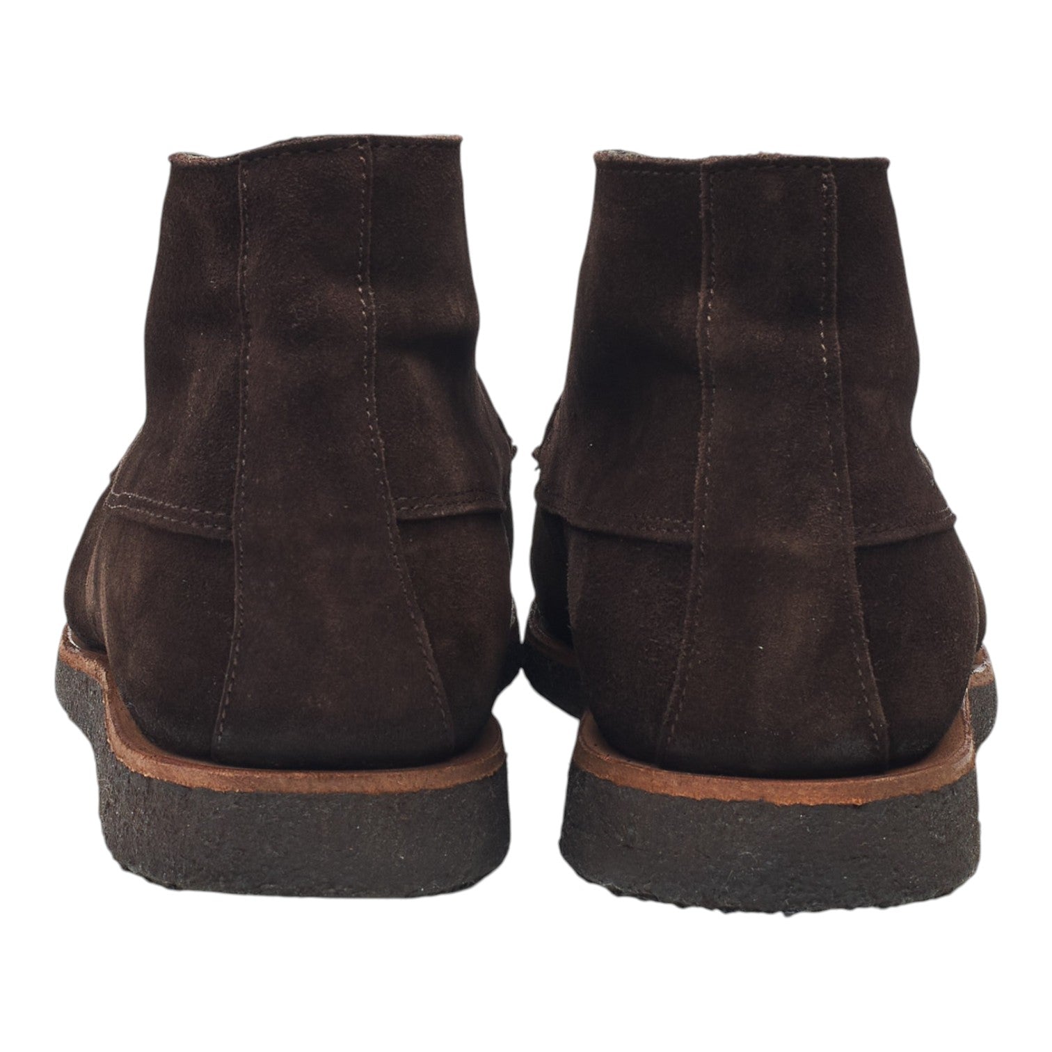 Anglo-Italian Alpine boots suède marron foncé UK 7.5