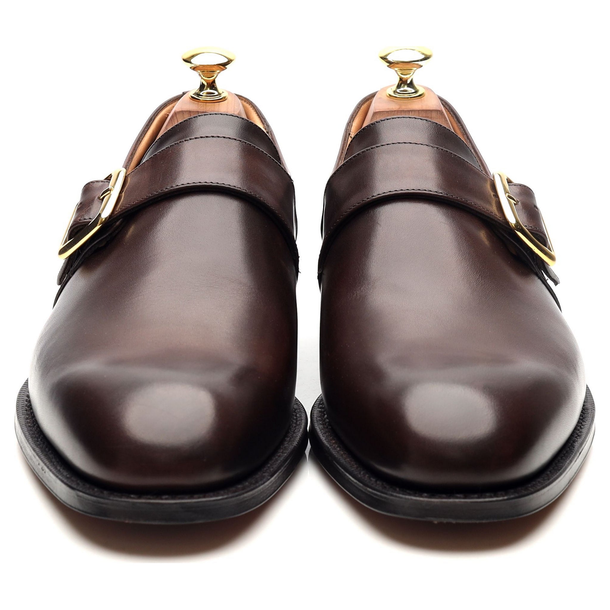 Church's Westbury monk cuir marron foncé UK 8