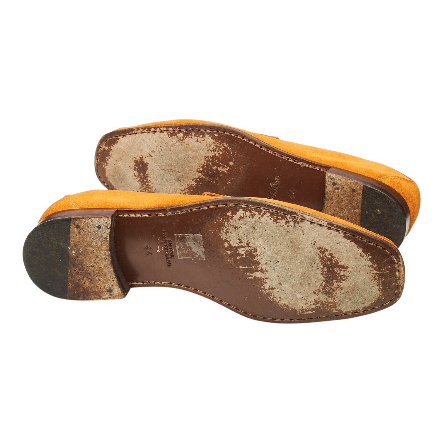 Sutor Mantellassi mocassins daim orange 44