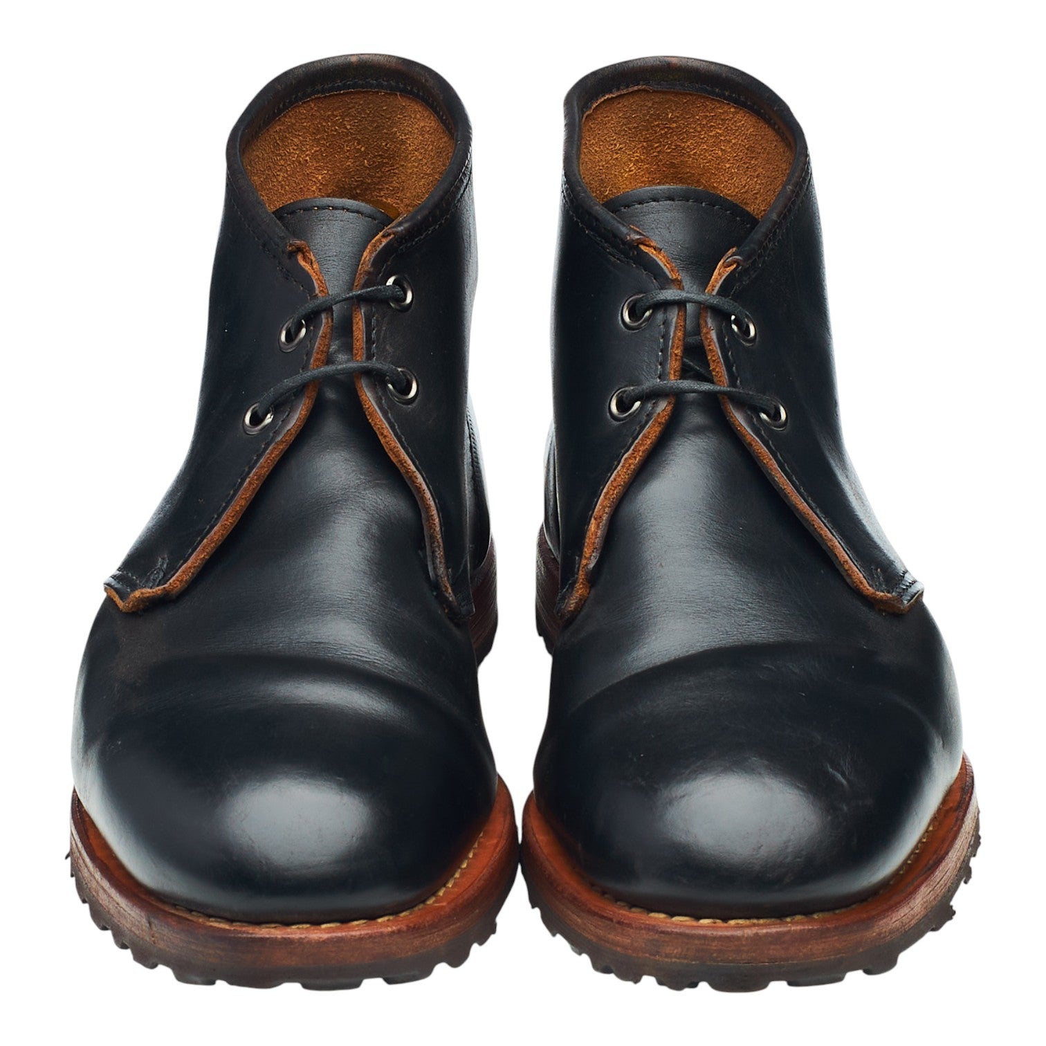Rancourt Chukka boots cuir noir UK 7.5