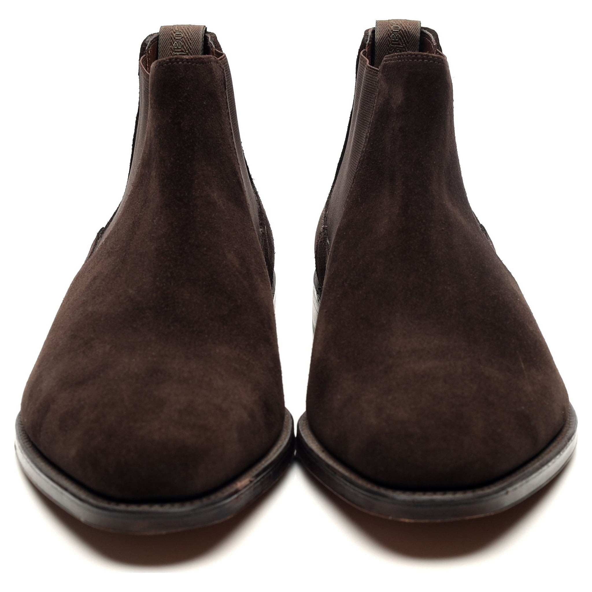 Loake 1880 Nene bottines chelsea daim marron 11 UK