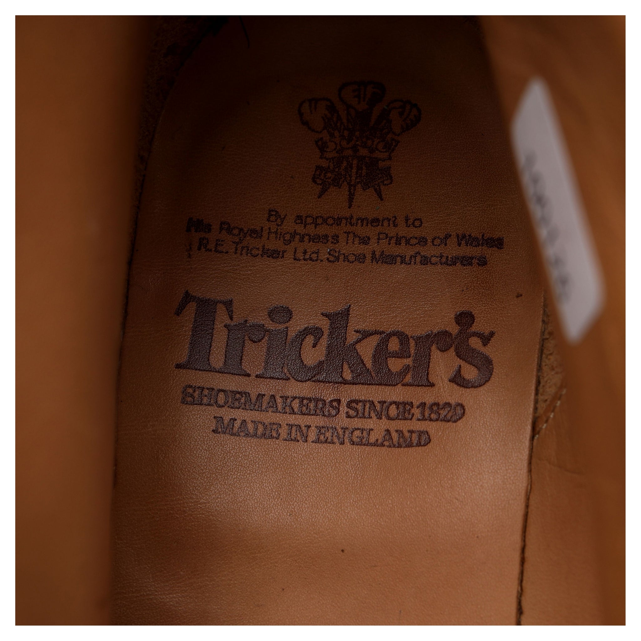 Tricker's Monkey Boots bottines marron UK 6.5 suède