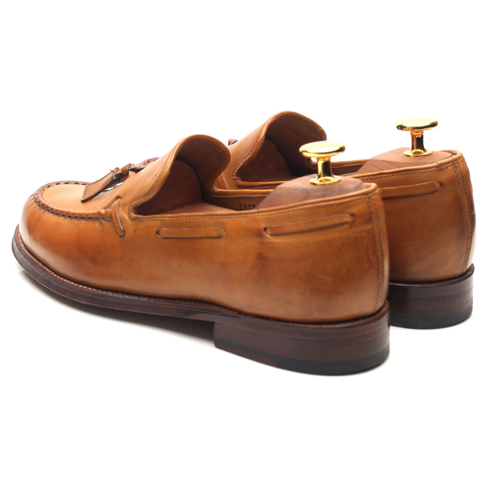 Grenson mocassins cuir marron tan UK 6 femme