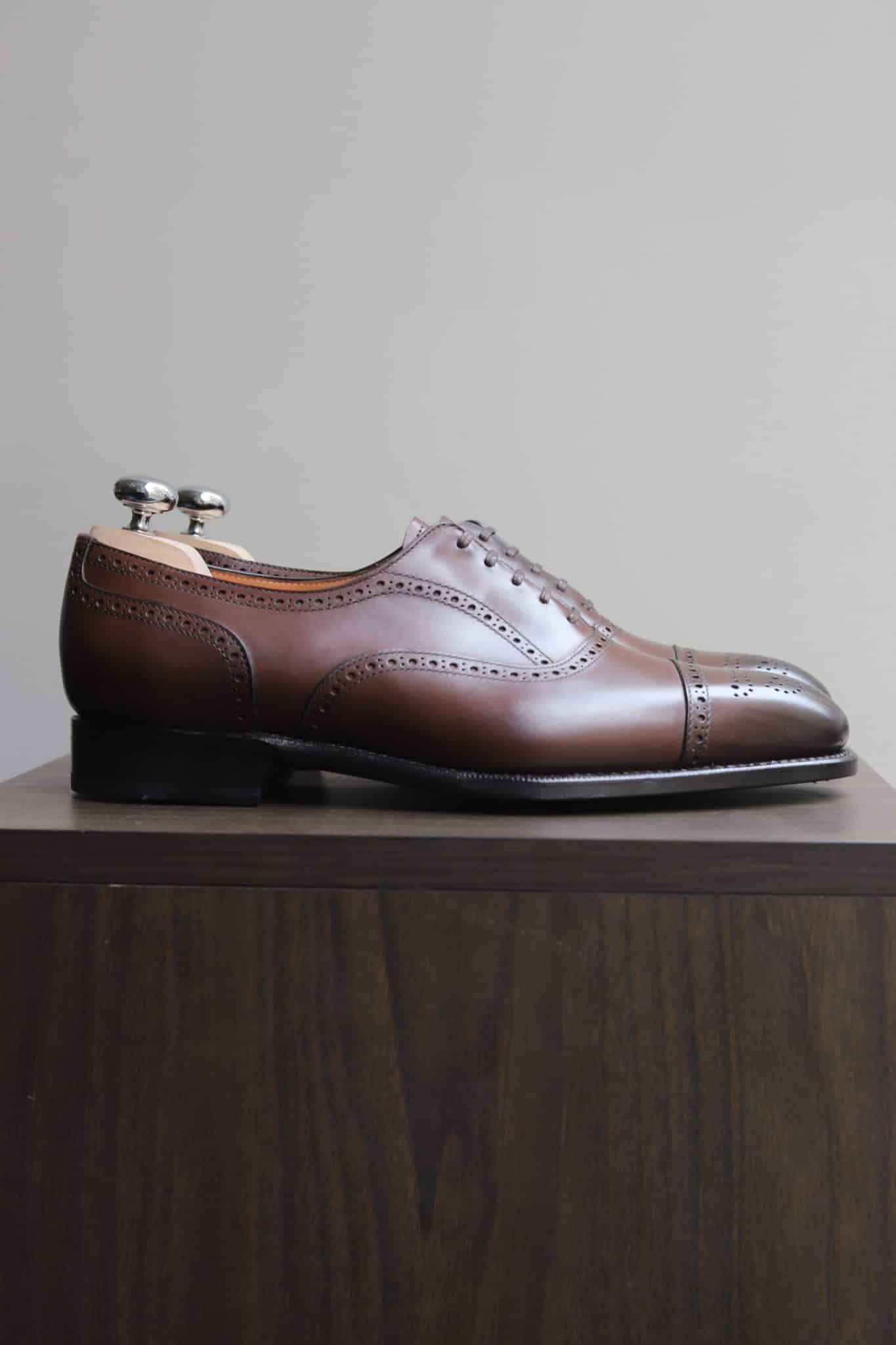 Malfroid Rosewood II richelieu cuir marron