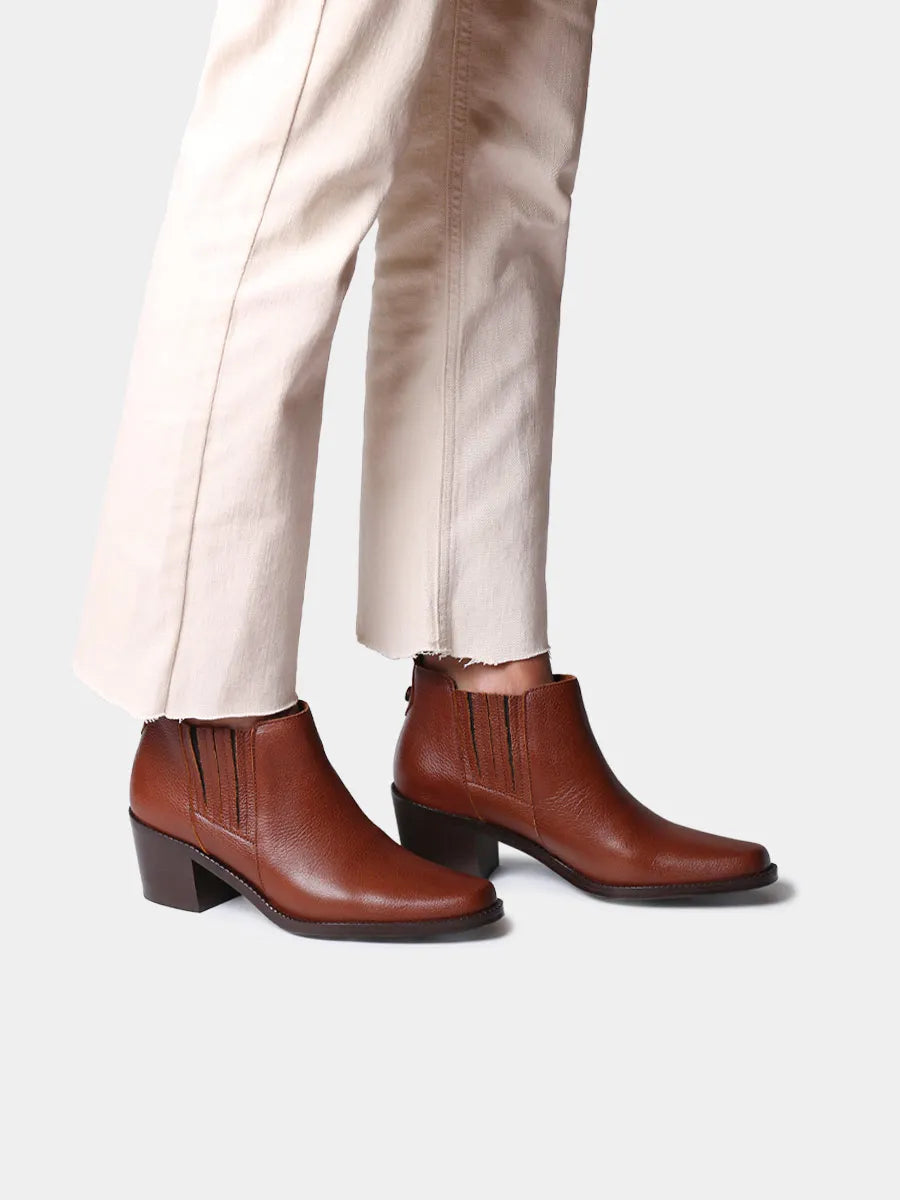 Toni Pons Utiel bottines cowboy cuir talon 6 cm