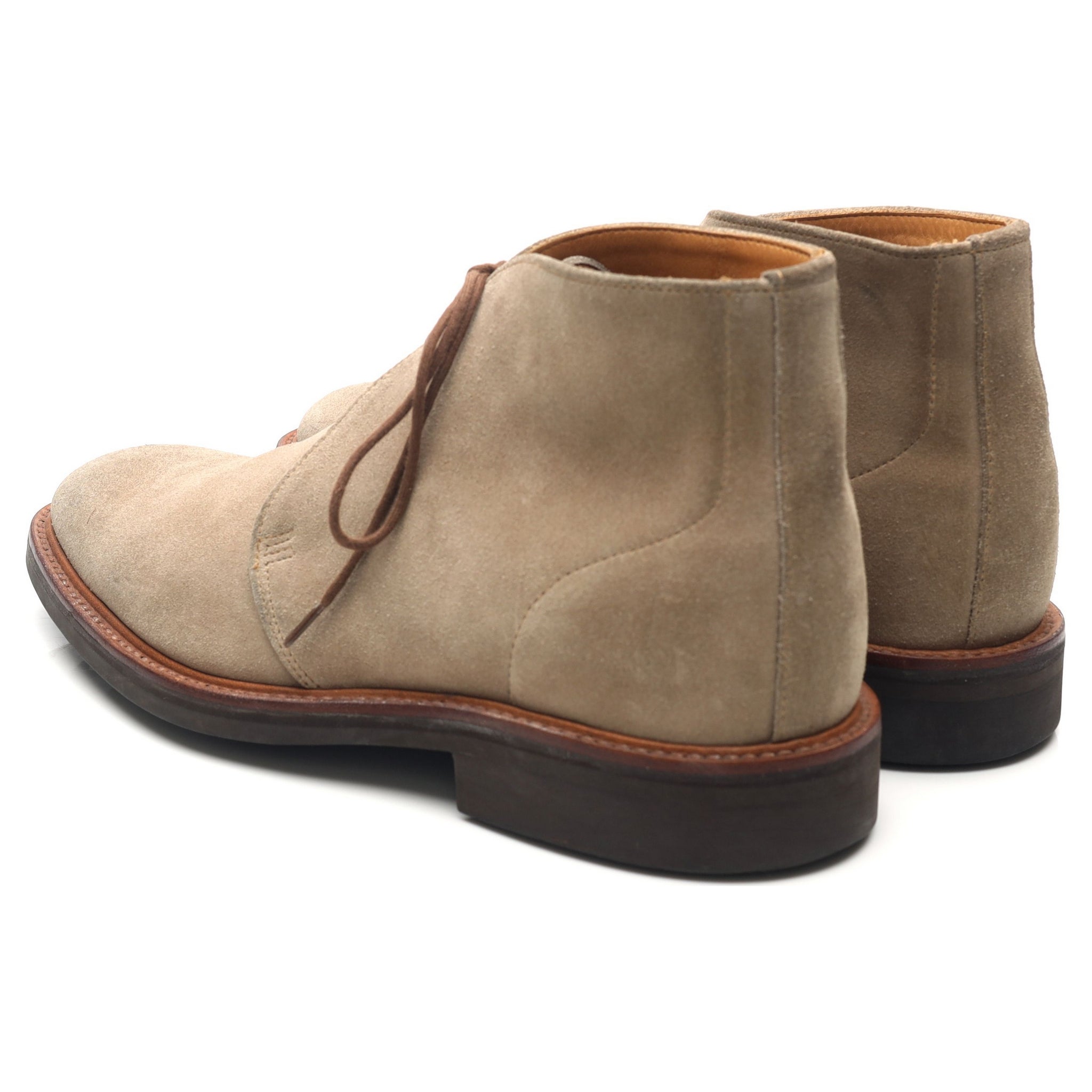 Alfred Sargent bottines chukka suède pierre UK 7