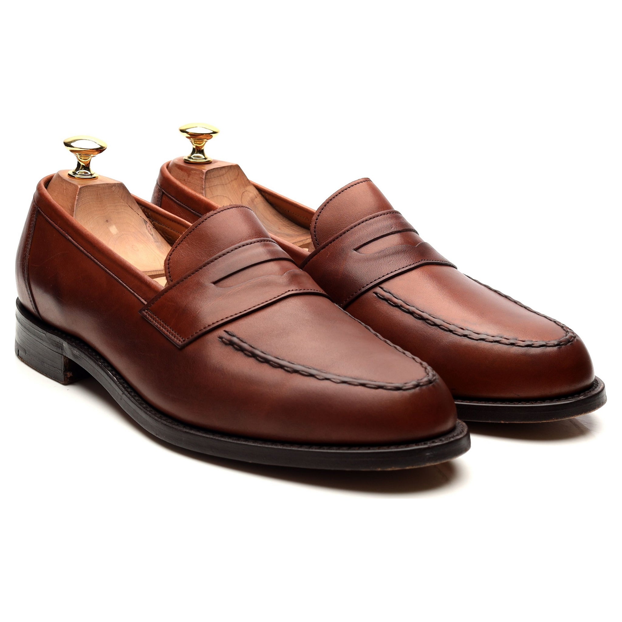 Barker mocassin cuir marron pointure UK 9