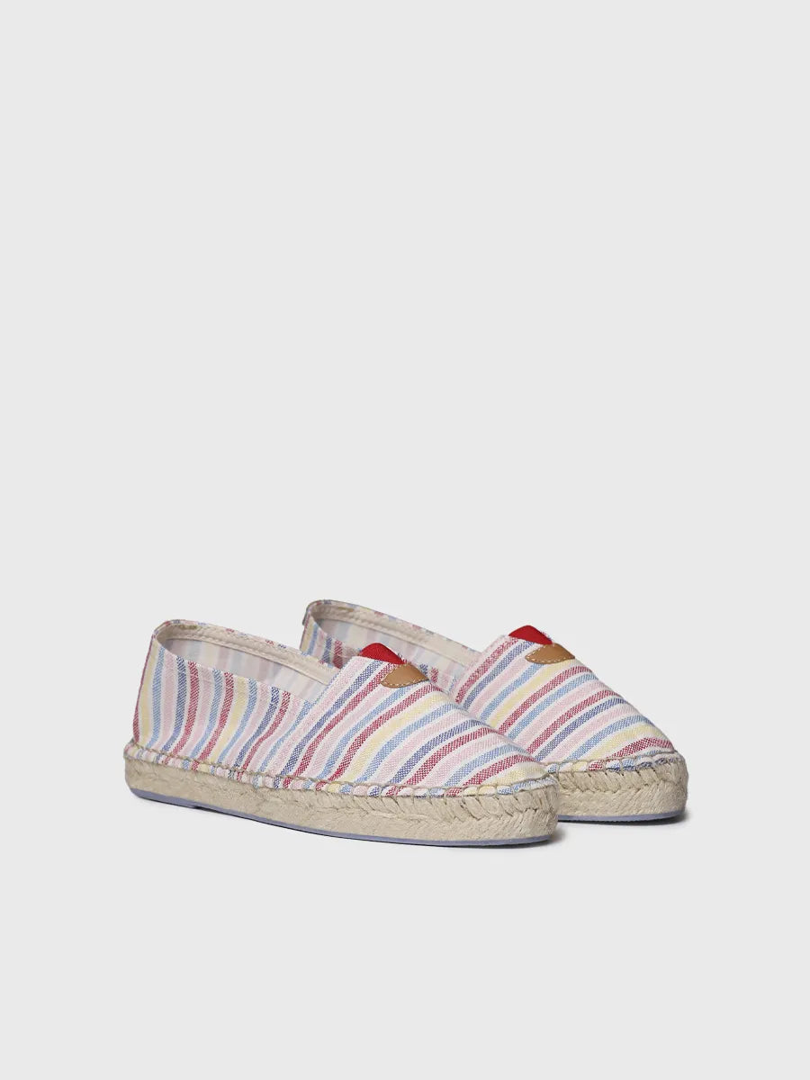 Toni Pons BLANES-RN espadrilles toile rayée plates