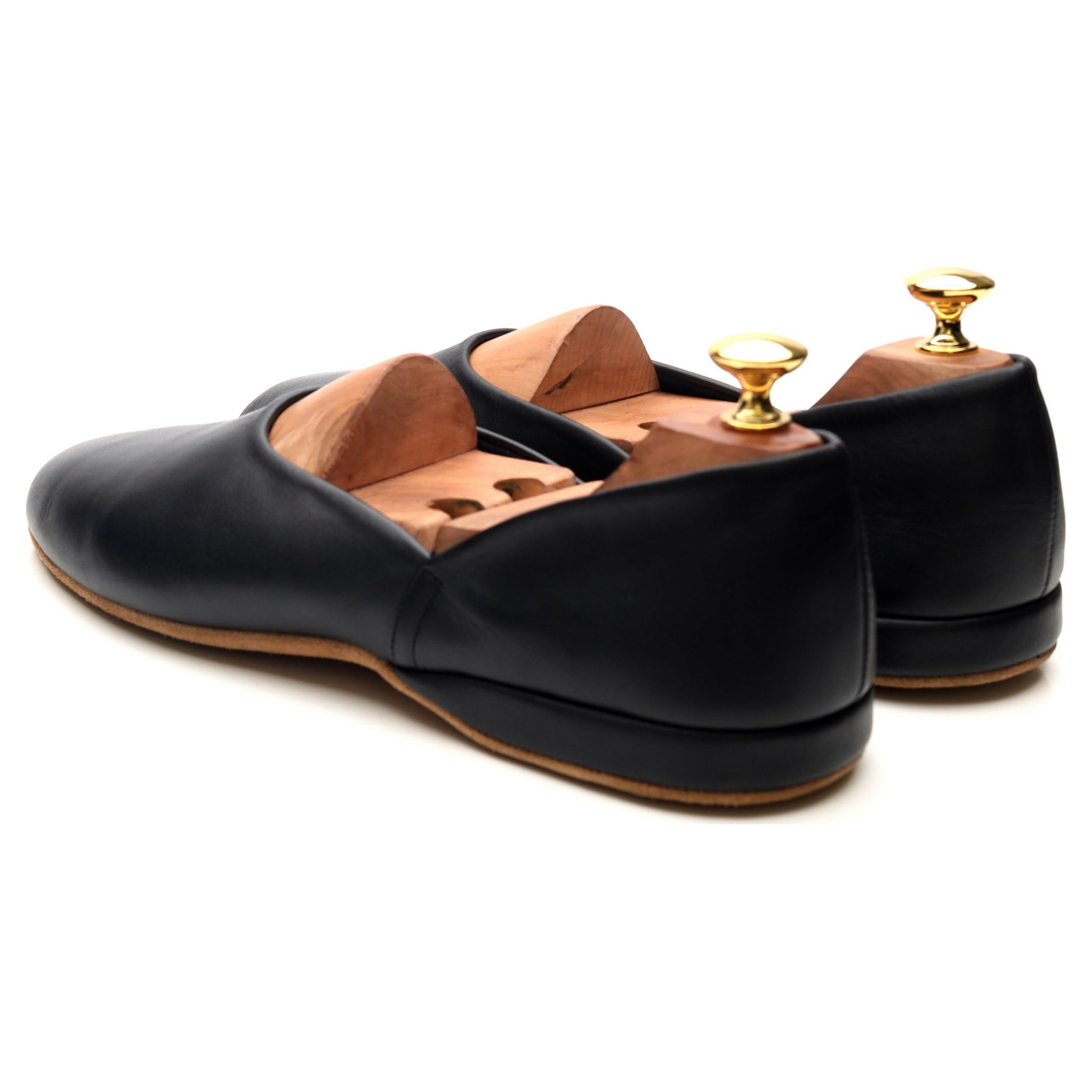 Church's Hermes 03 pantoufles cuir noir pointure UK 9