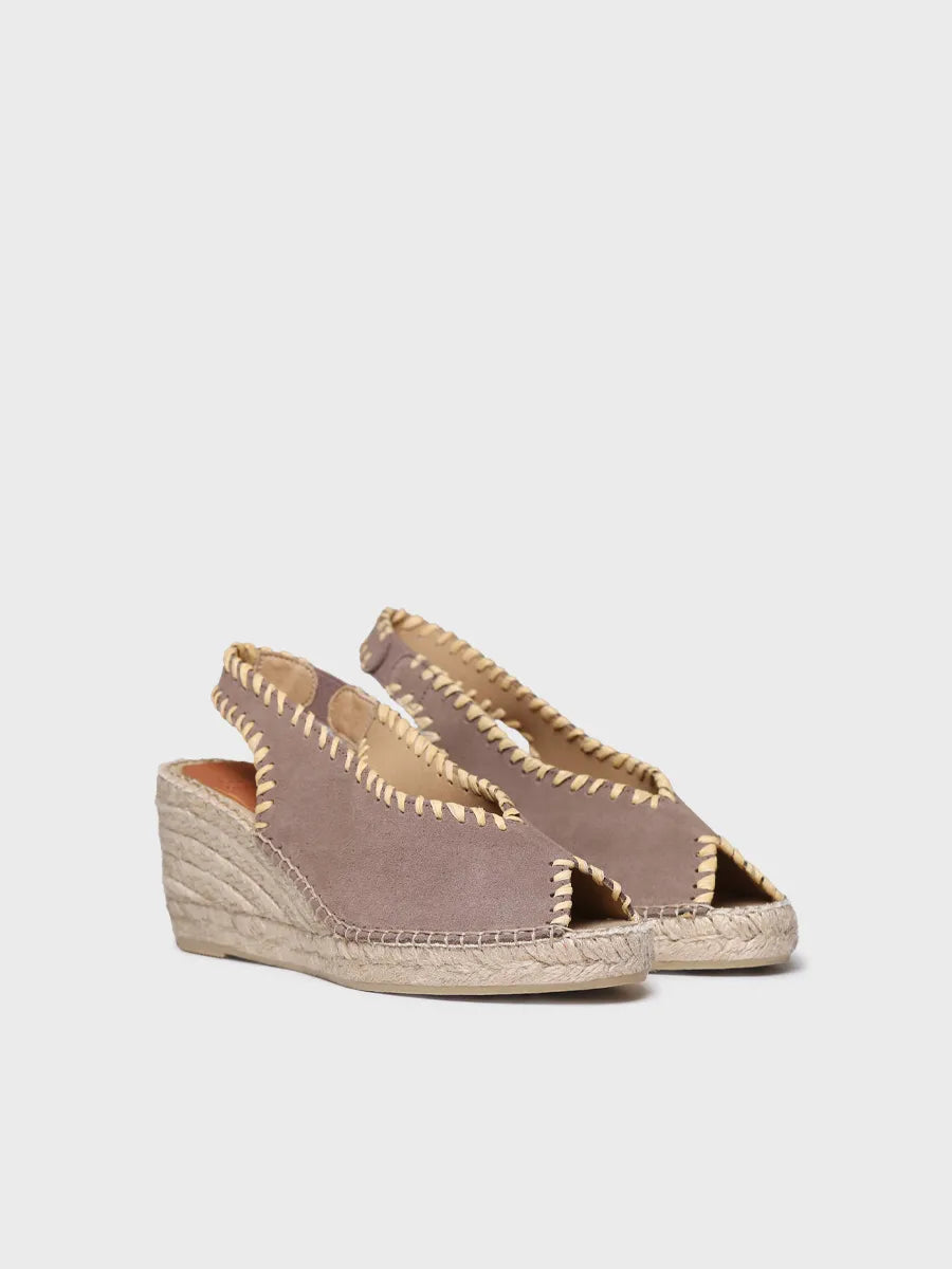 Toni Pons Laila-SD espadrille compensée cuir jute 7 cm
