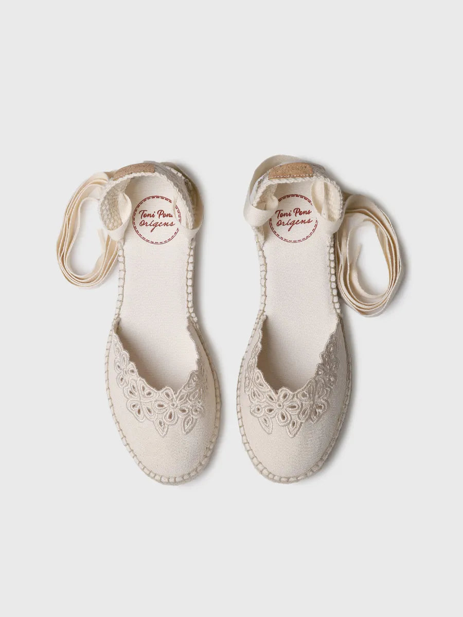 Toni Pons Nidia espadrilles femme plates brodées