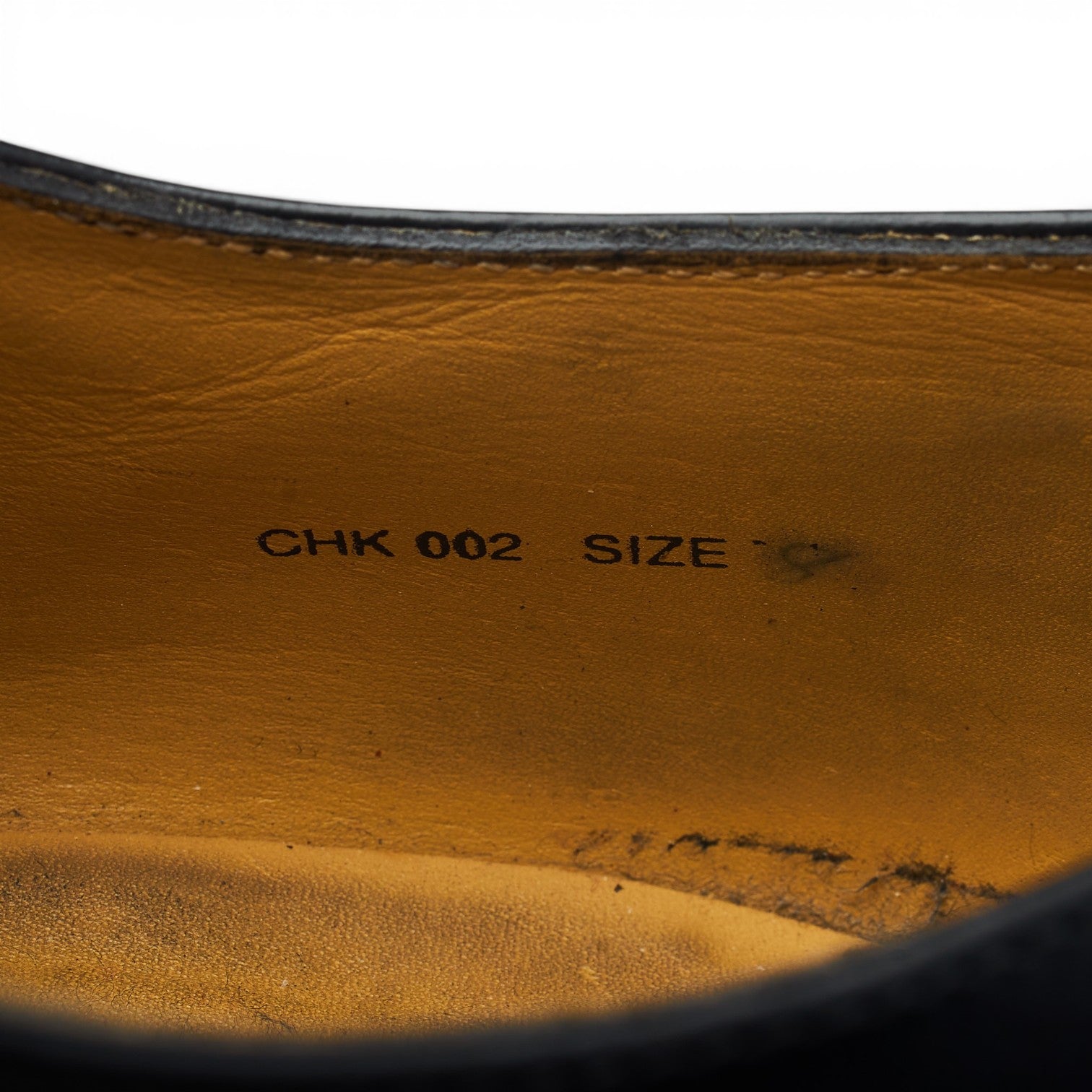 Cheaney richelieu brogue wingtip cuir noir UK 8