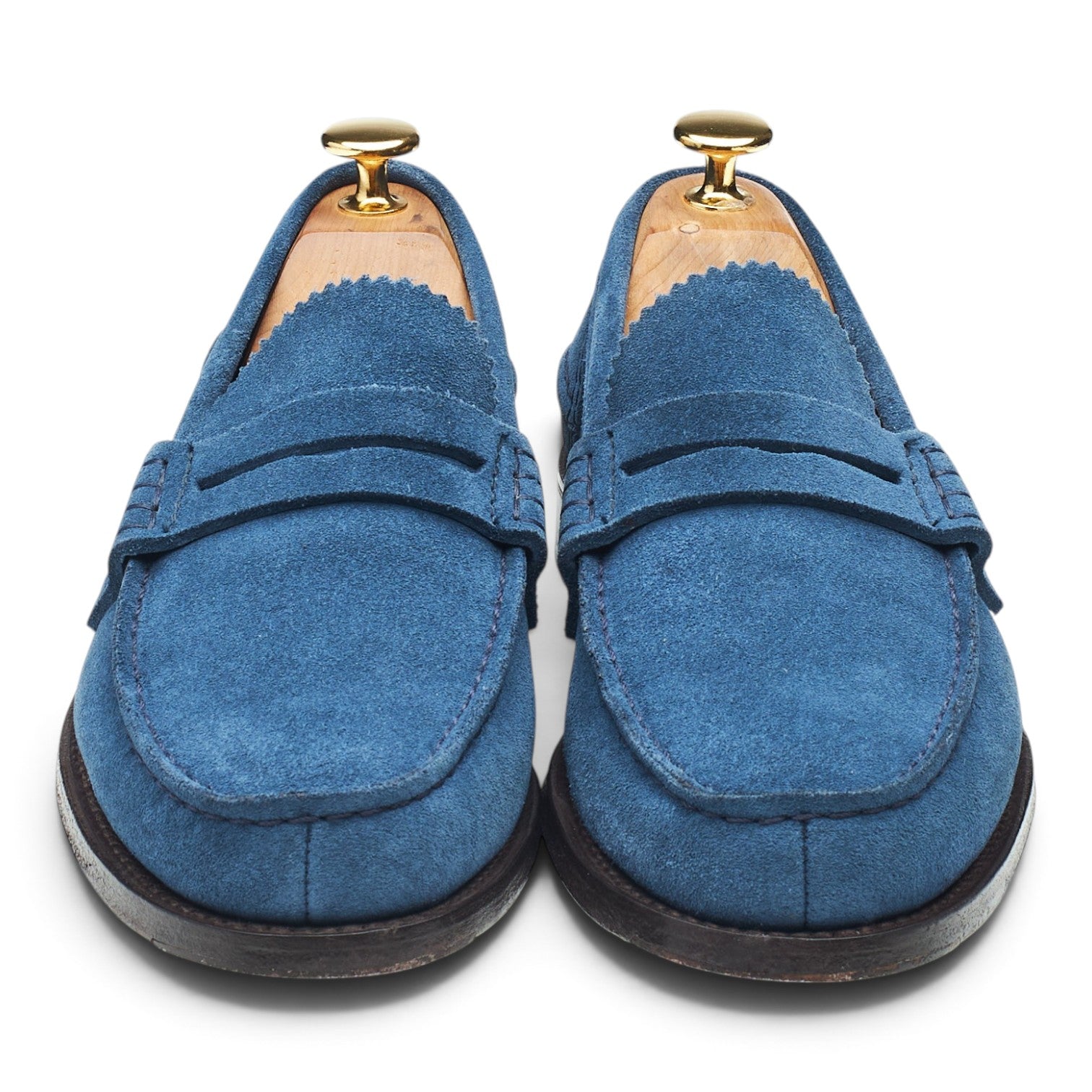 Church's Pembrey mocassins bleu UK 5 suède