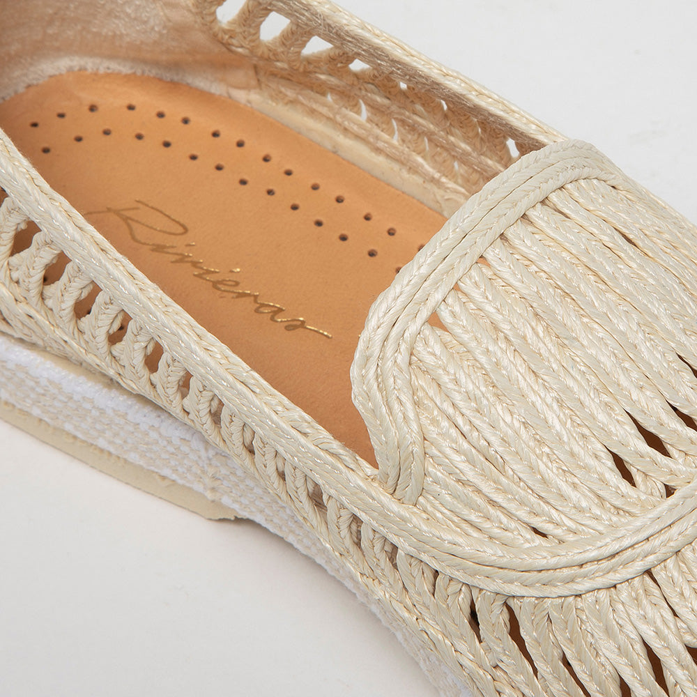 Rivieras Raphia Tressé 1550 espadrilles naturel