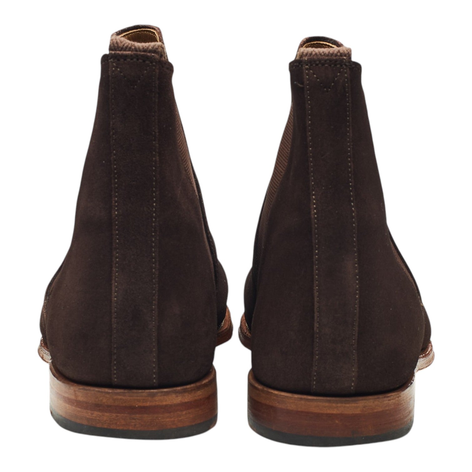 Grenson Nolan Chelsea Boots Suède Marron UK 10.5
