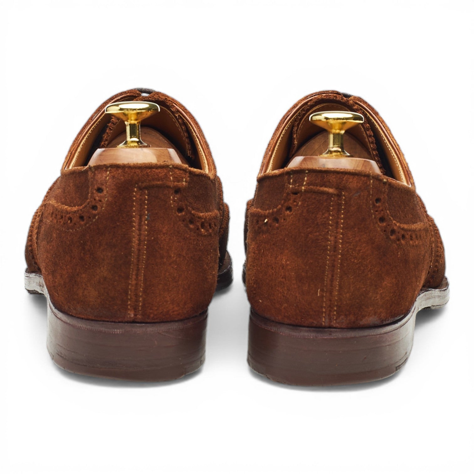 Crockett & Jones Roxburgh richelieu daim marron 8 UK