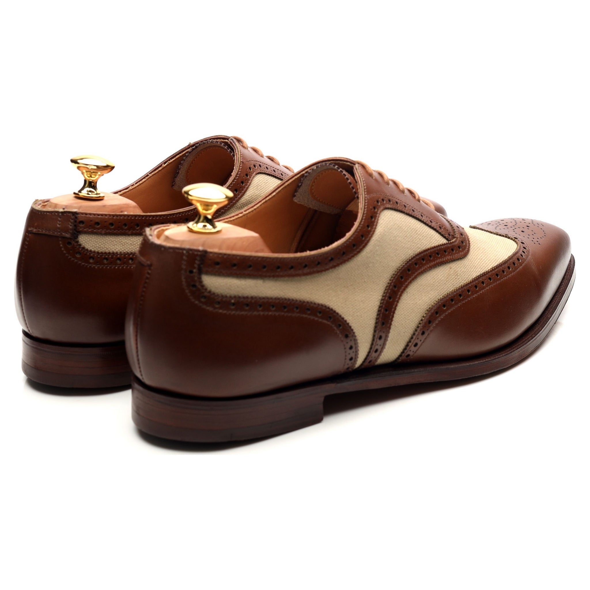 Crockett & Jones Gerrard 3 richelieu cuir marron UK 11