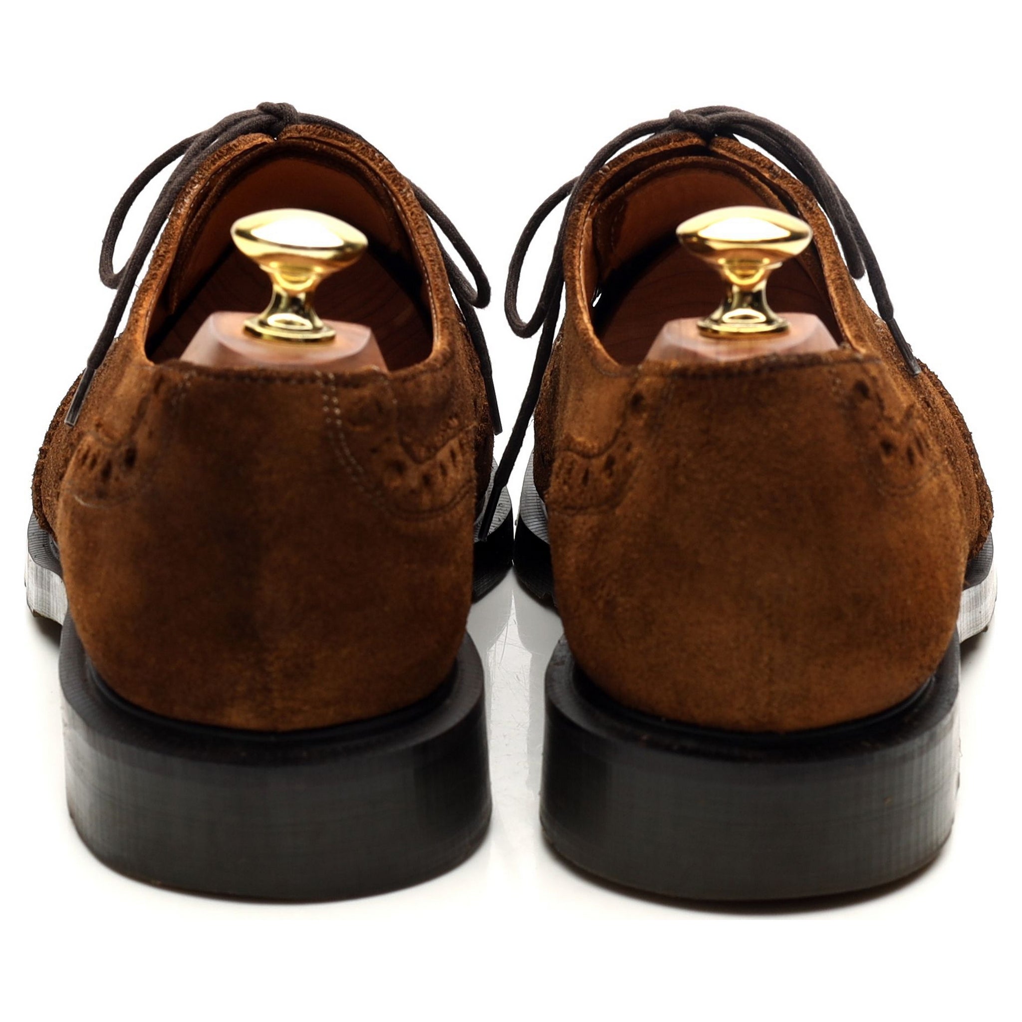 Arthur Sleep derbies suède marron tabac UK 8