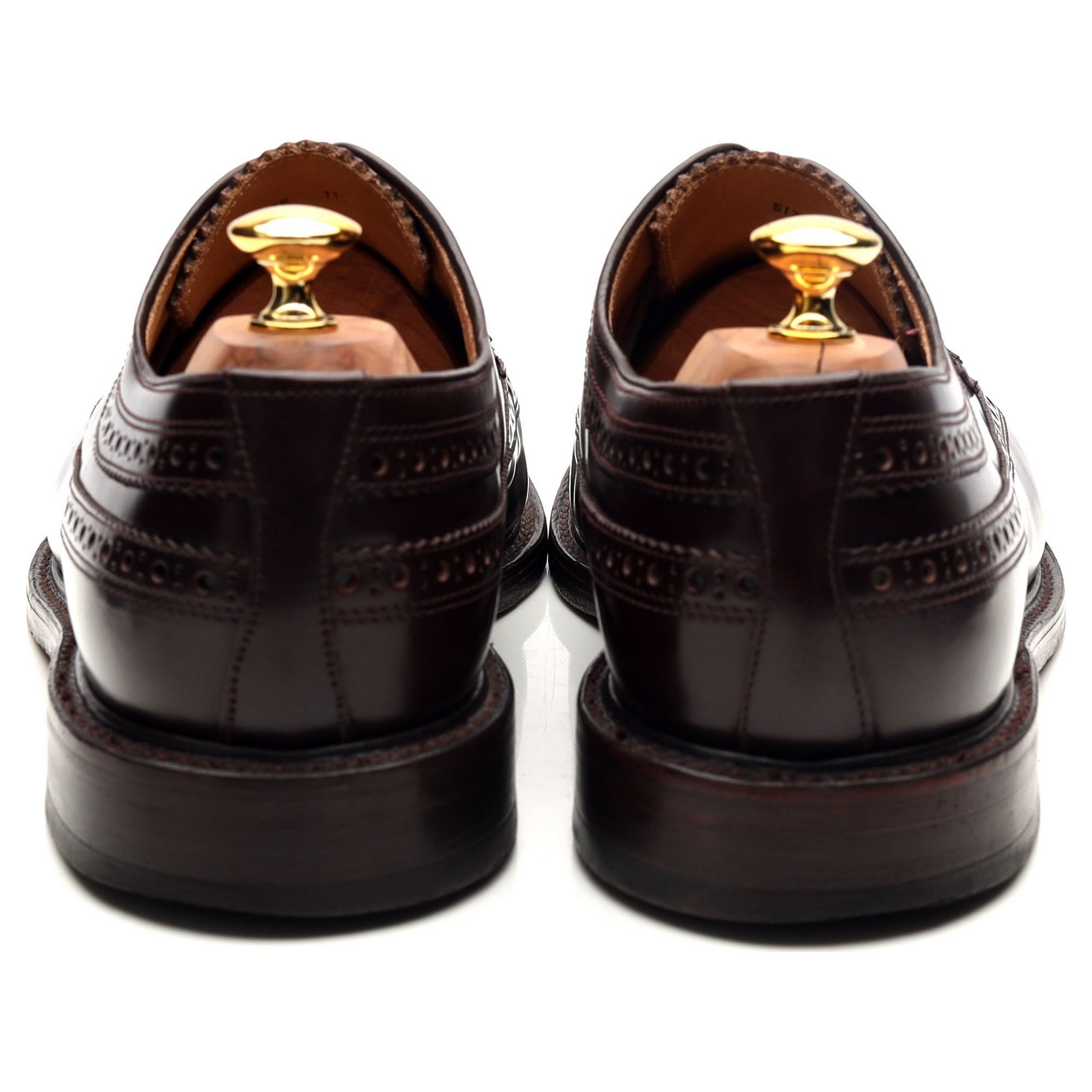 Loake Royal Brogue derby bordeaux cuir pointure UK 11