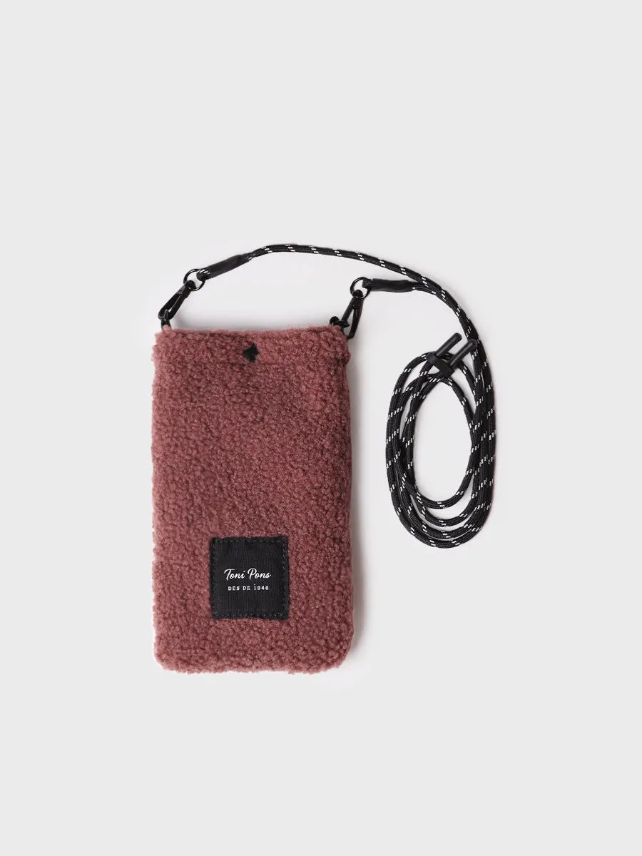 Toni Pons Gabin pochette téléphone sherpa nude