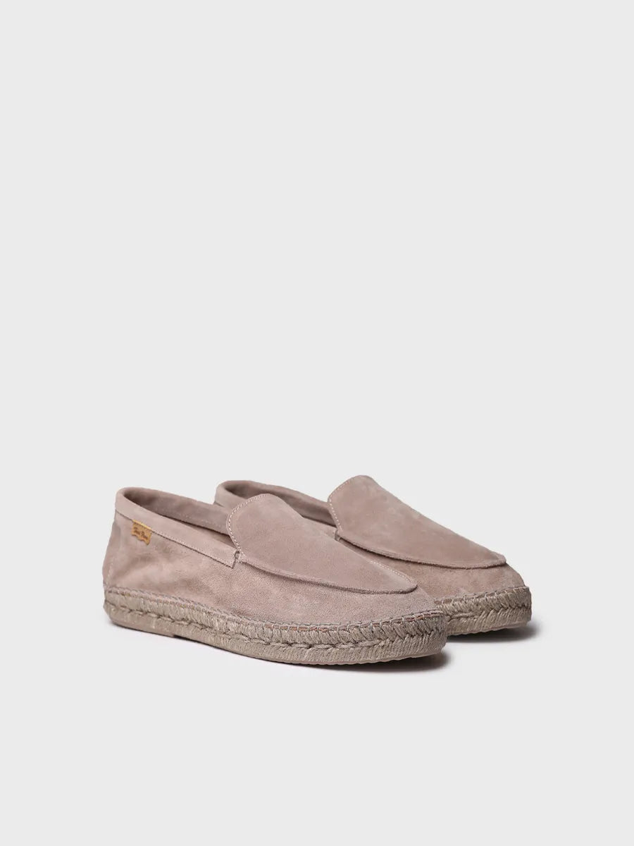 Toni Pons Max espadrille homme gris suède