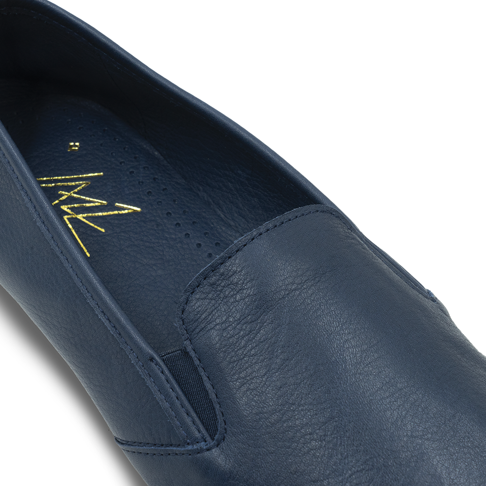 Rivieras Jazz J1004 chaussures marine cuir
