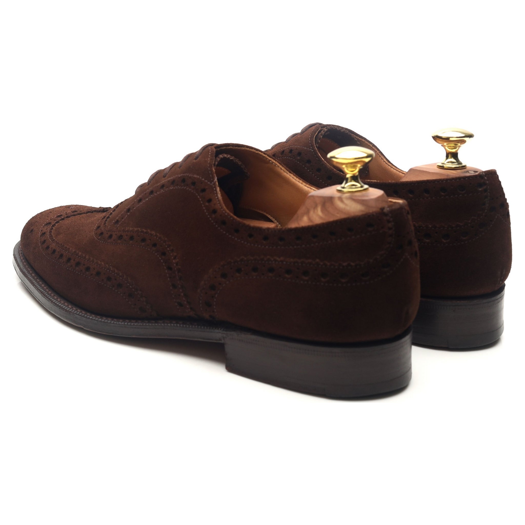 Church's Chetwynd brogues suède marron foncé UK 7.5