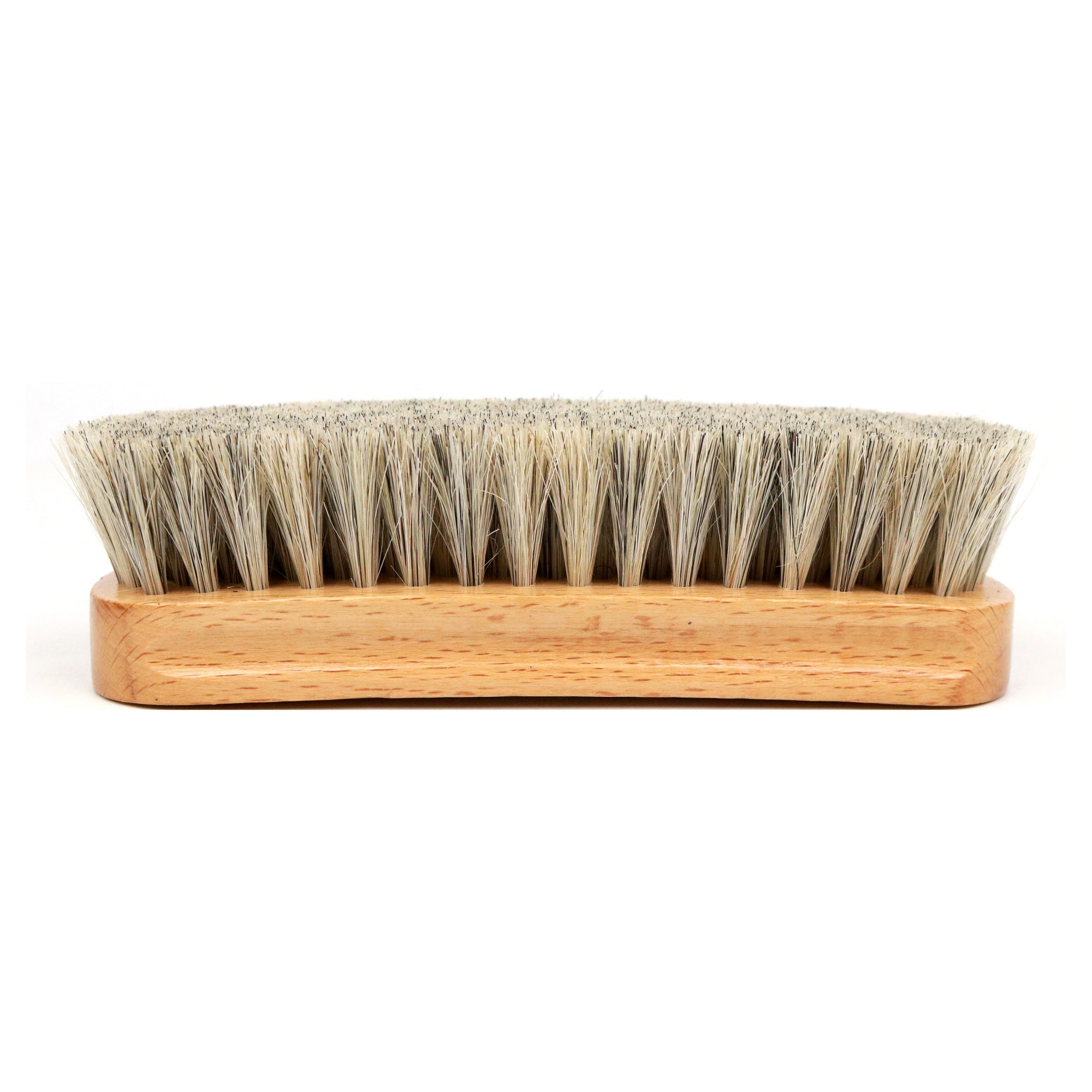Abbot's Shoes Large brosse à chaussures crin de cheval 18 cm