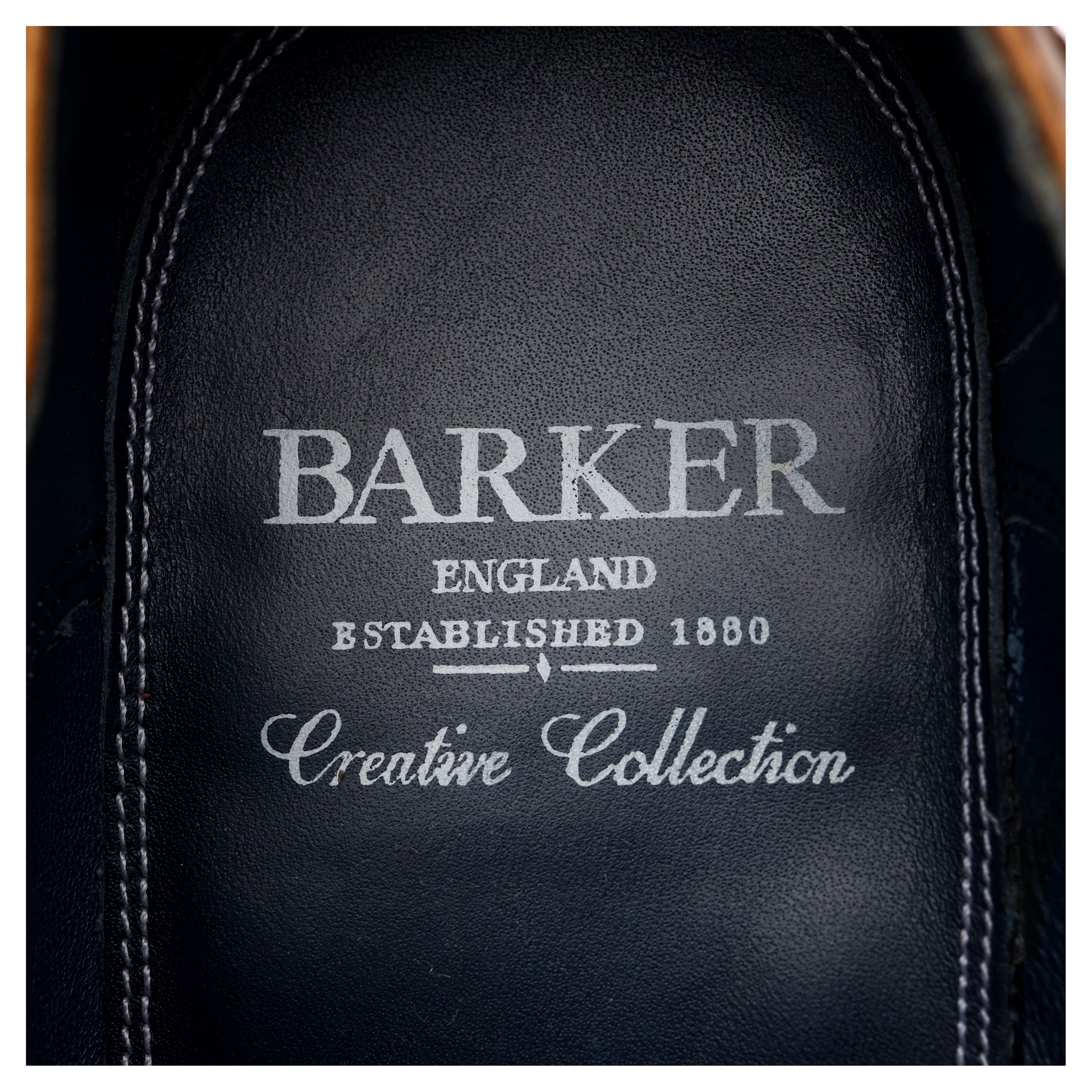 Barker Grant richelieu cuir marron clair UK 7