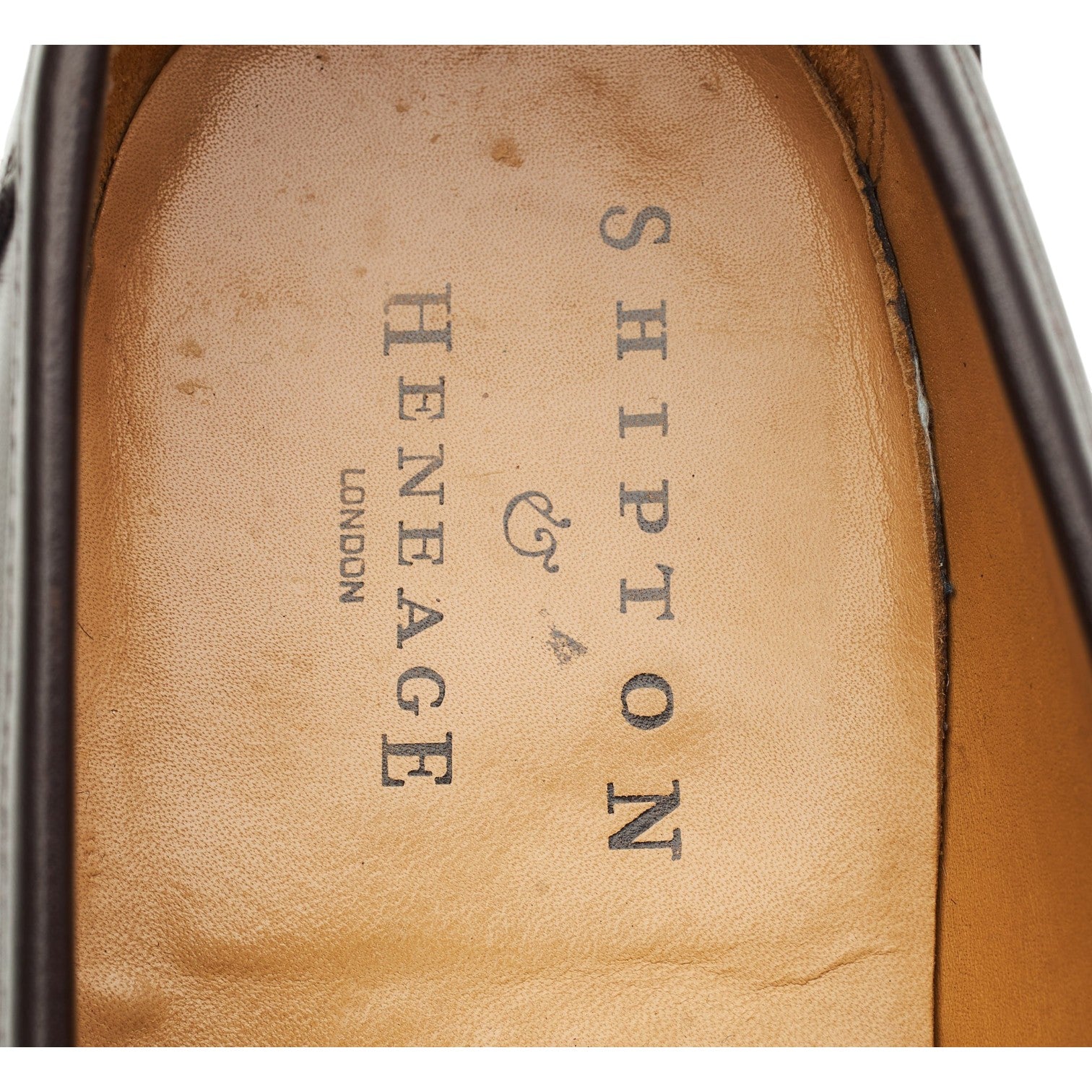 Shipton & Heneage Mayfield mocassin cuir marron UK 6