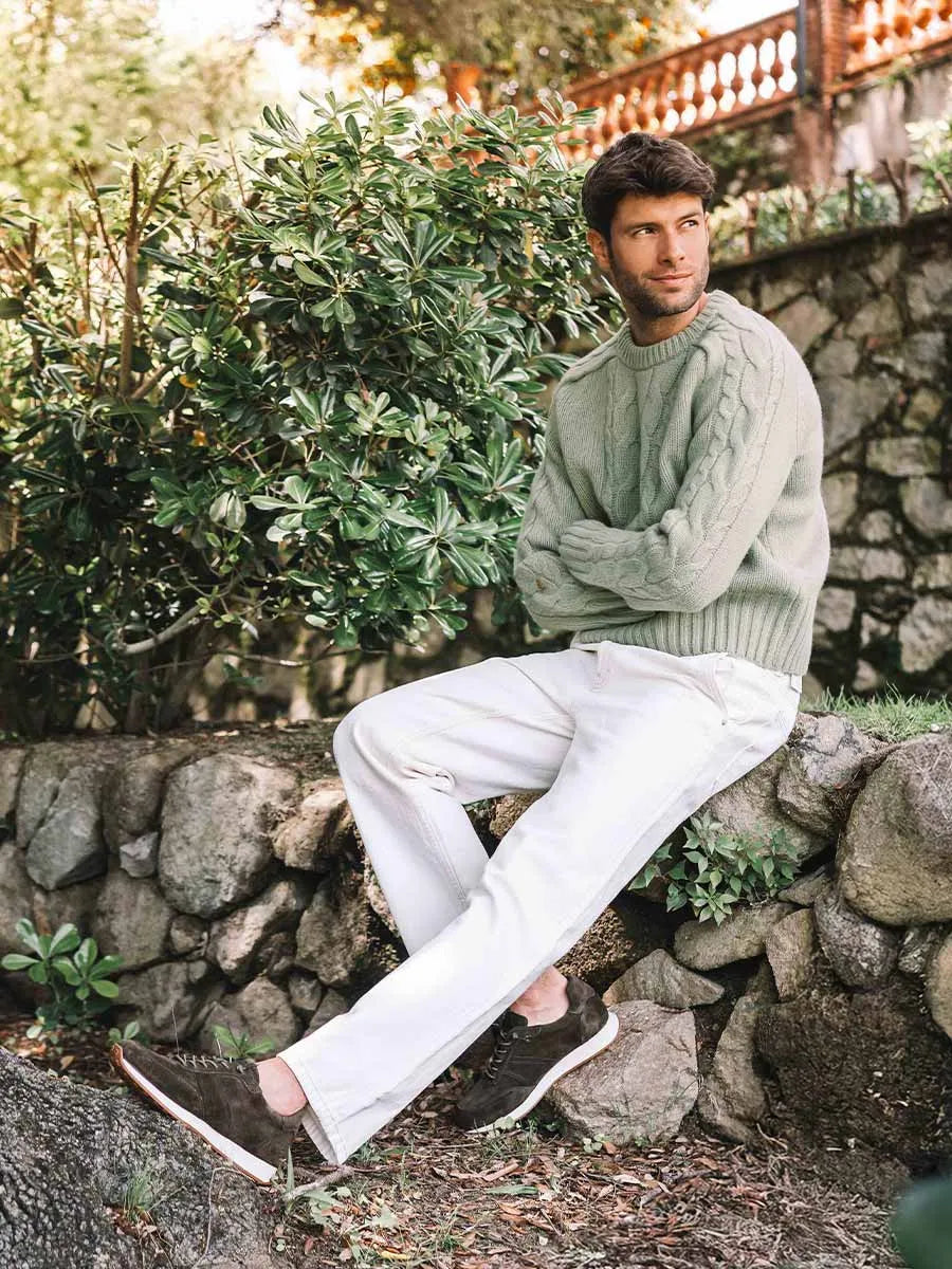 Toni Pons Dorian Baskets Homme Daim Lacets Élastiques