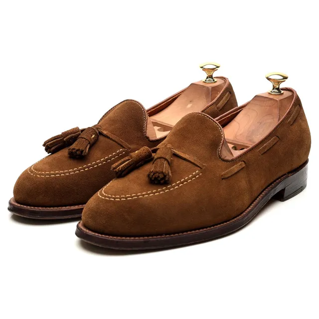 Alden 3403 mocassins daim marron pointure UK 8.5