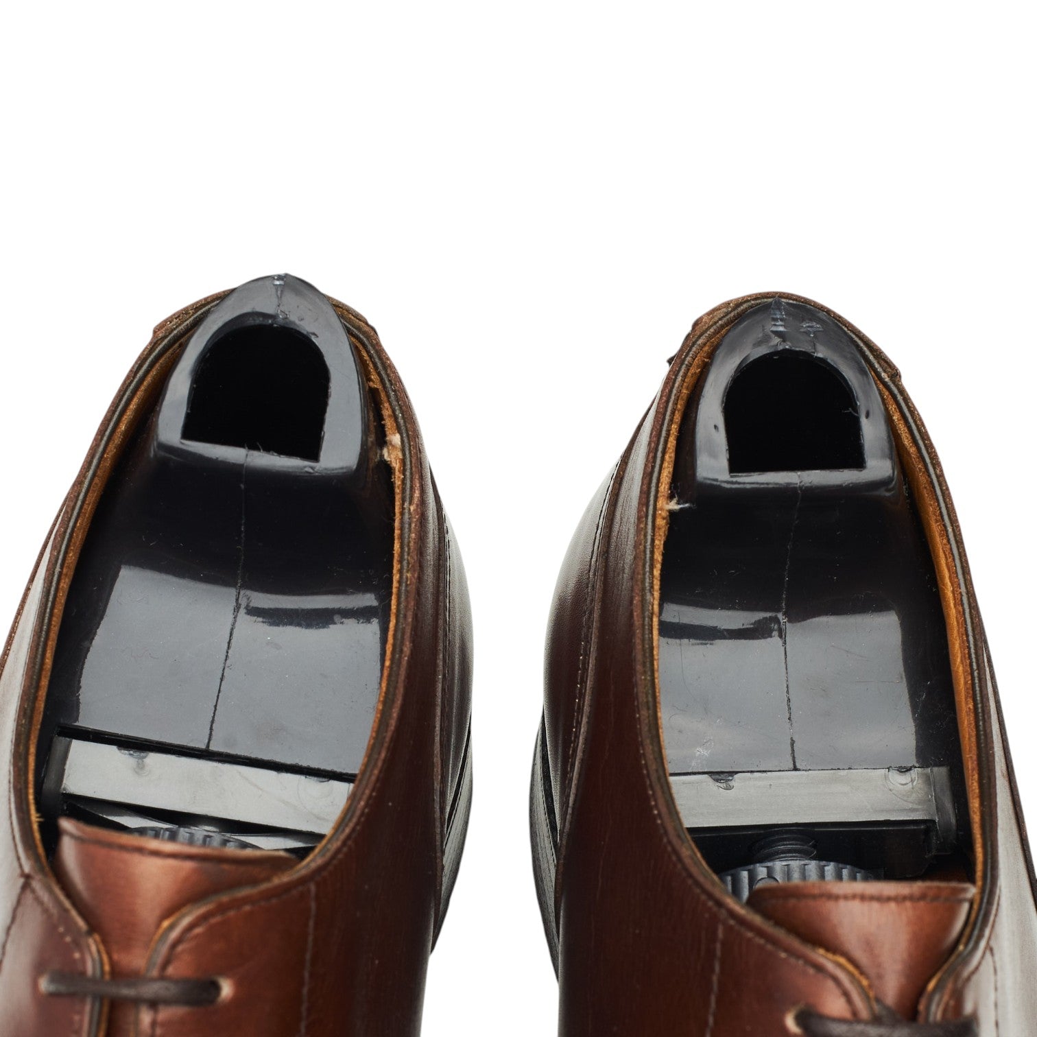 George Cleverley Split Toe Derby cuir marron 7.5 UK