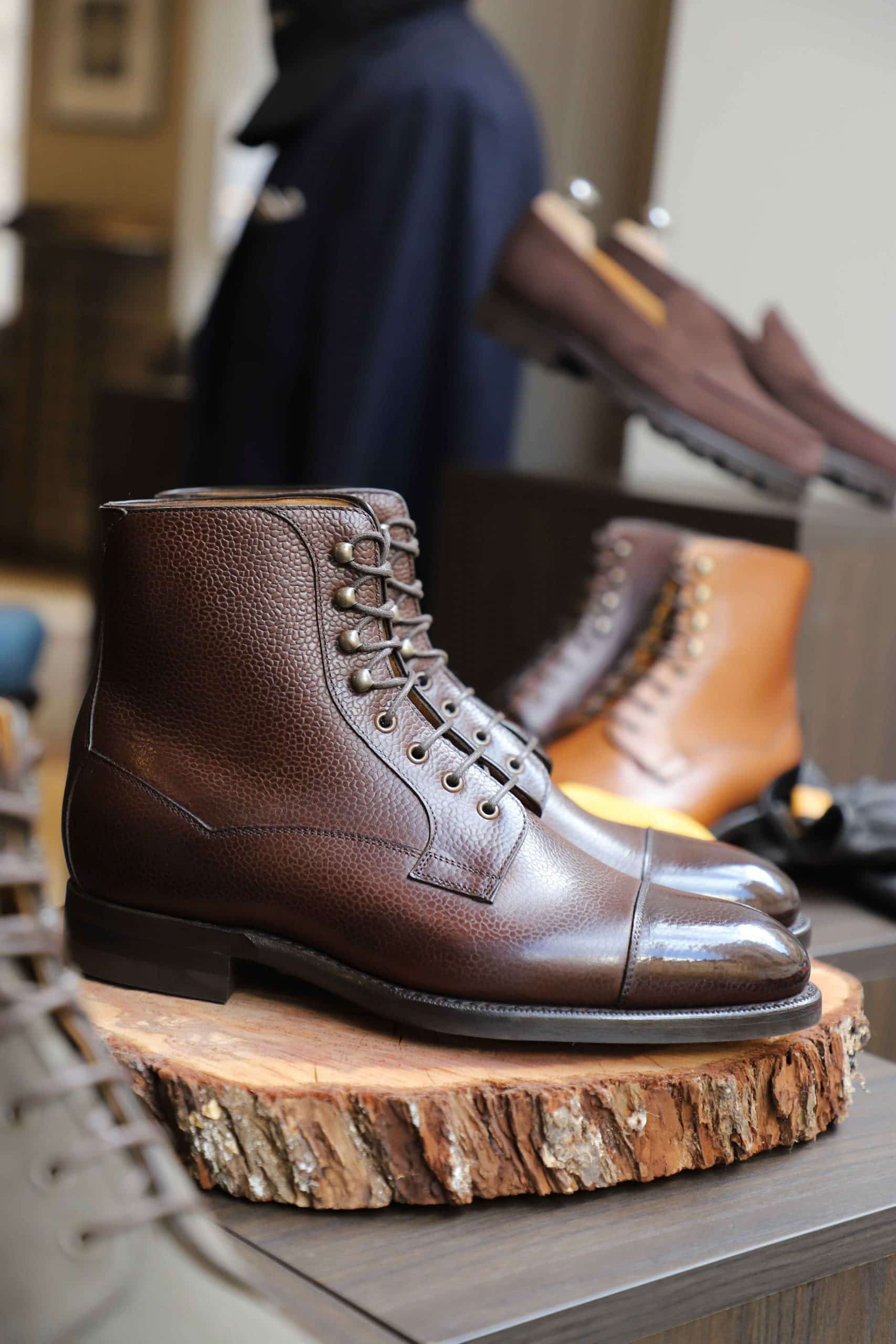 Malfroid Stelvio bottine cuir grainé cousu Goodyear