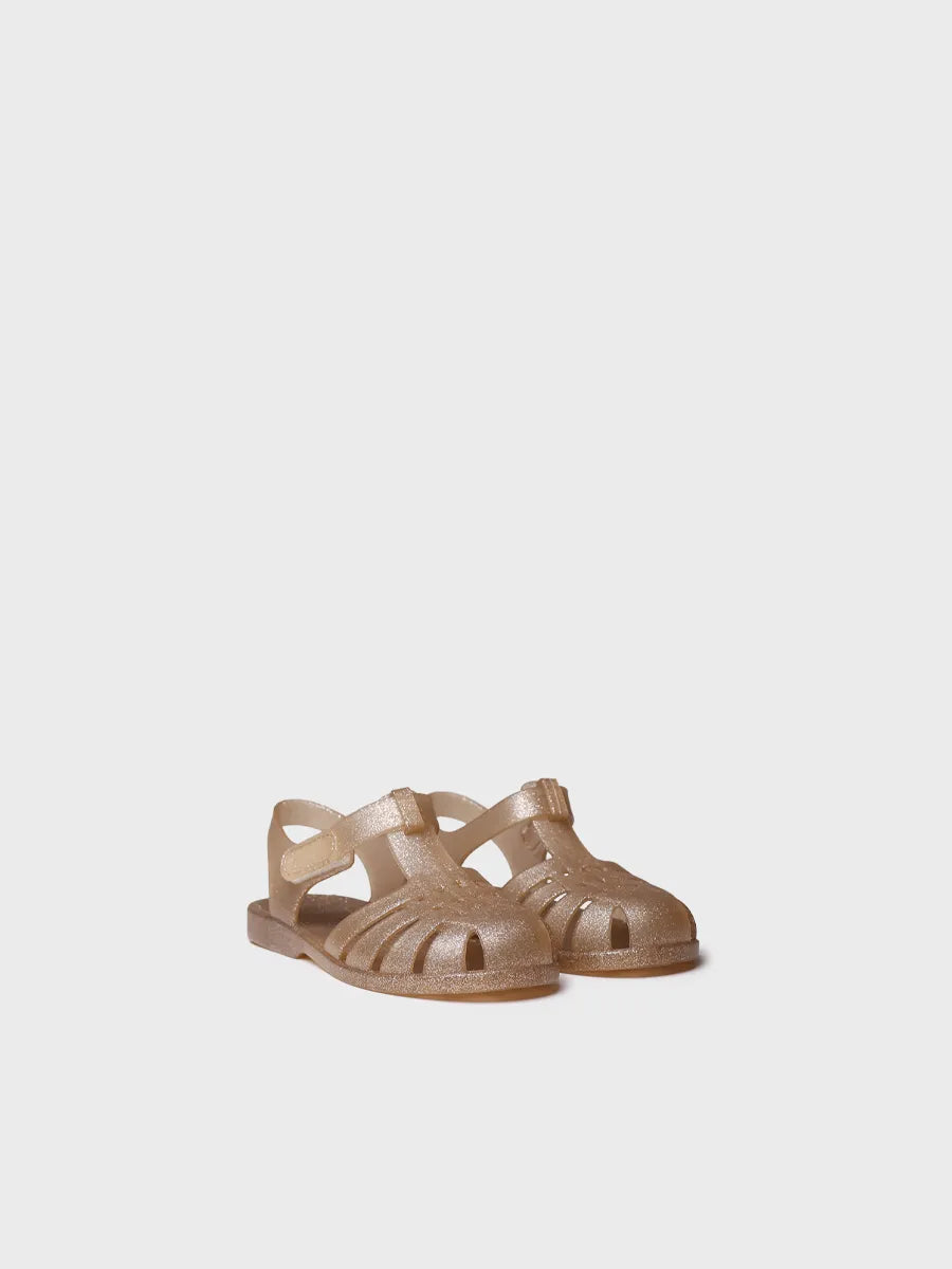 TONI PONS CUZCO espadrille enfant pêcheur champagne