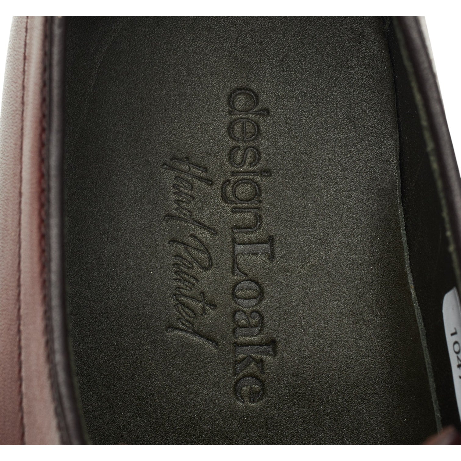Loake Stubbs derby cuir bordeaux pointure UK 9