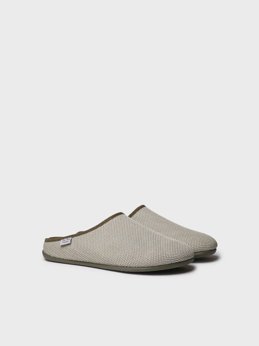 Toni Pons Nash-JO sabot pantoufle homme kaki vegan
