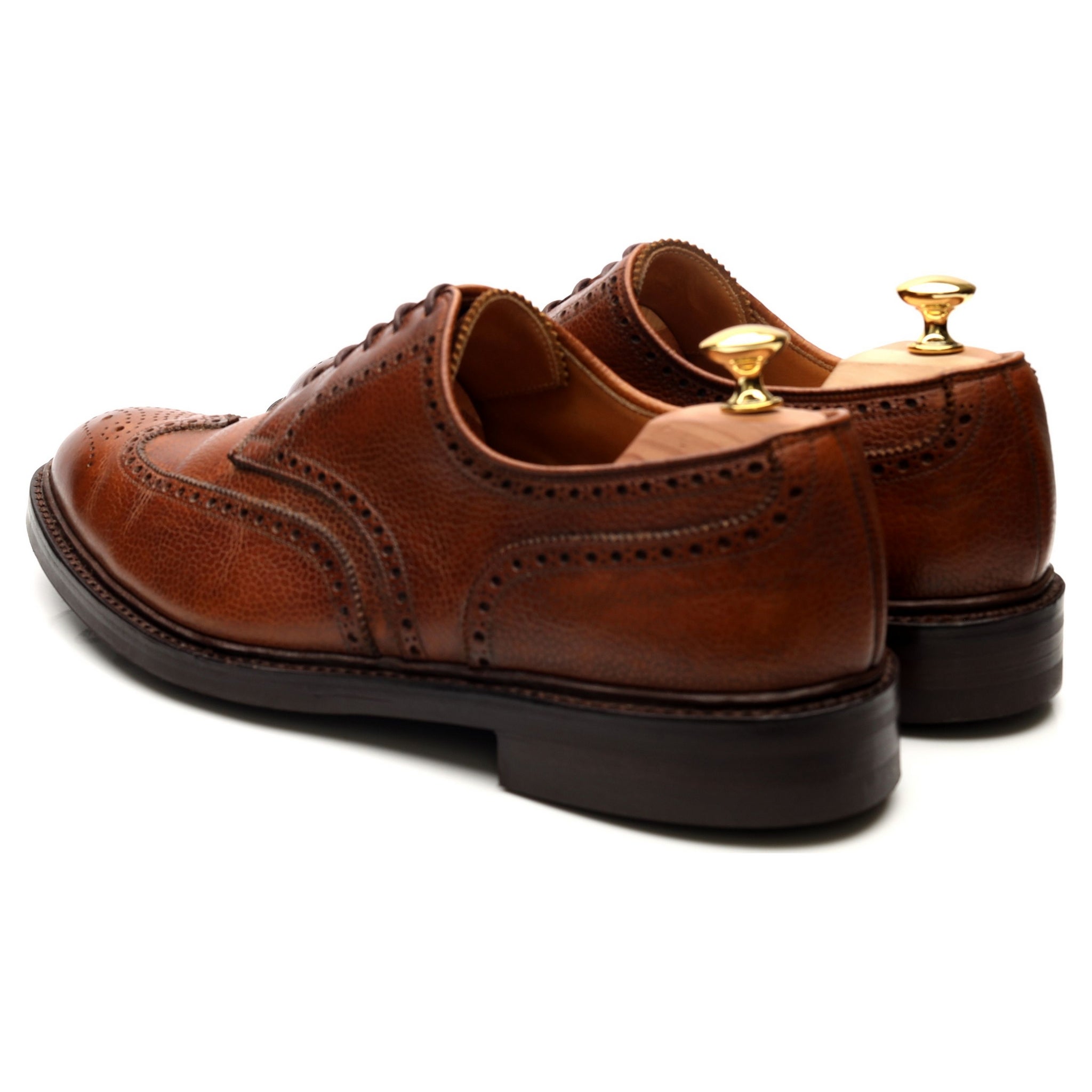 Crockett & Jones Pembroke derby cuir marron UK 11