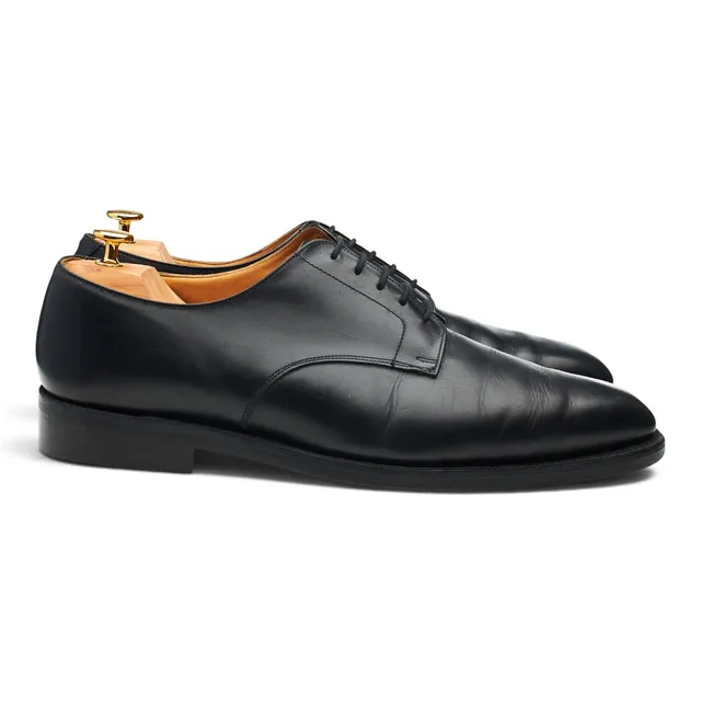 Tricker's Marlow derbies cuir noir UK 13 semelle cuir