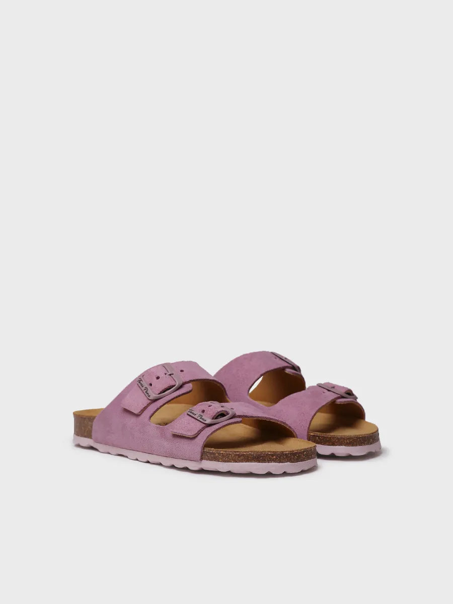 Toni Pons Ghana-QT sandale cuir boucle champagne