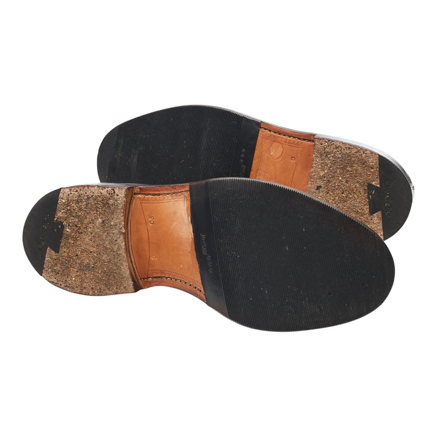 Church's Chapel derbies cuir marron foncé UK 9