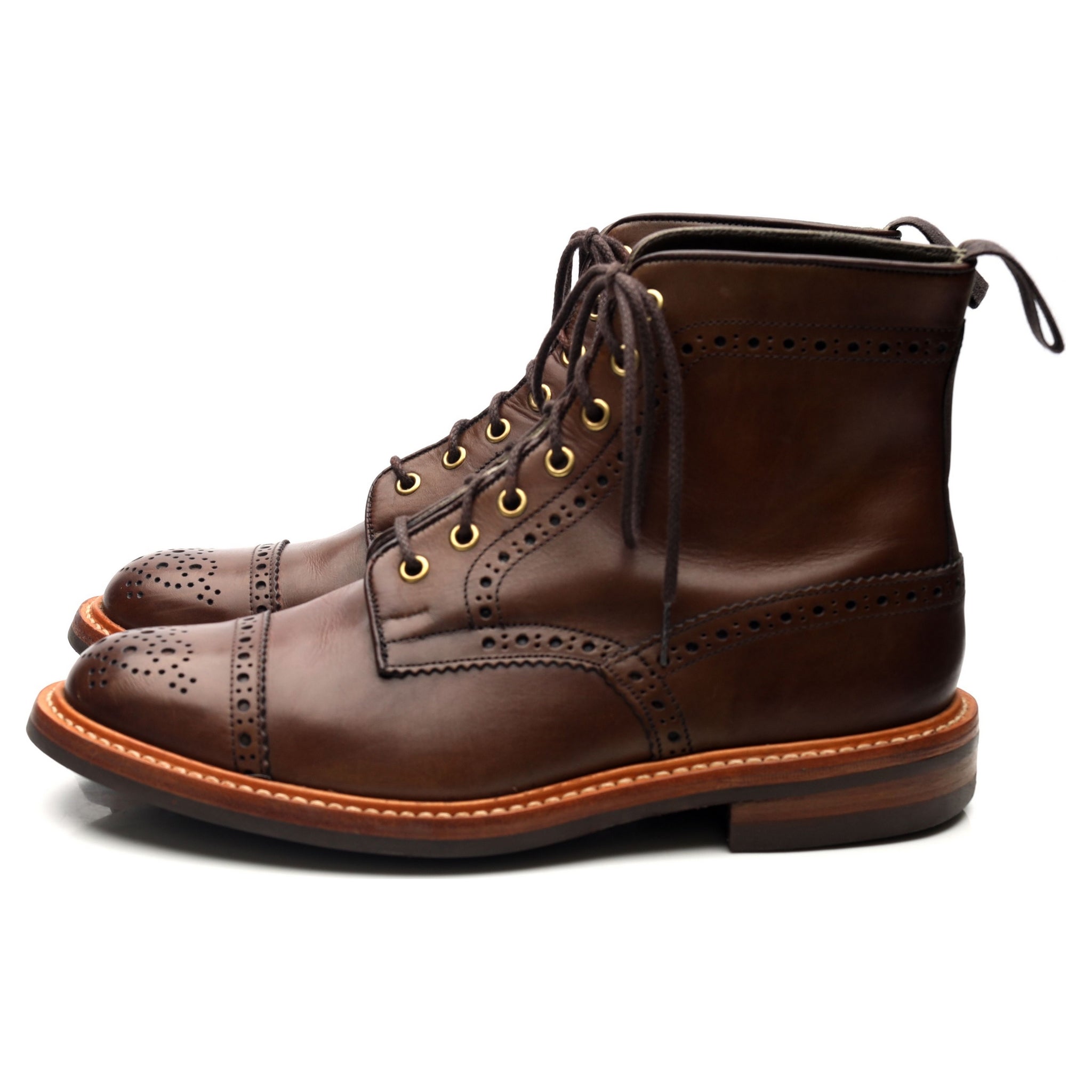 Tricker's Eaton boots cuir marron pointure UK 9