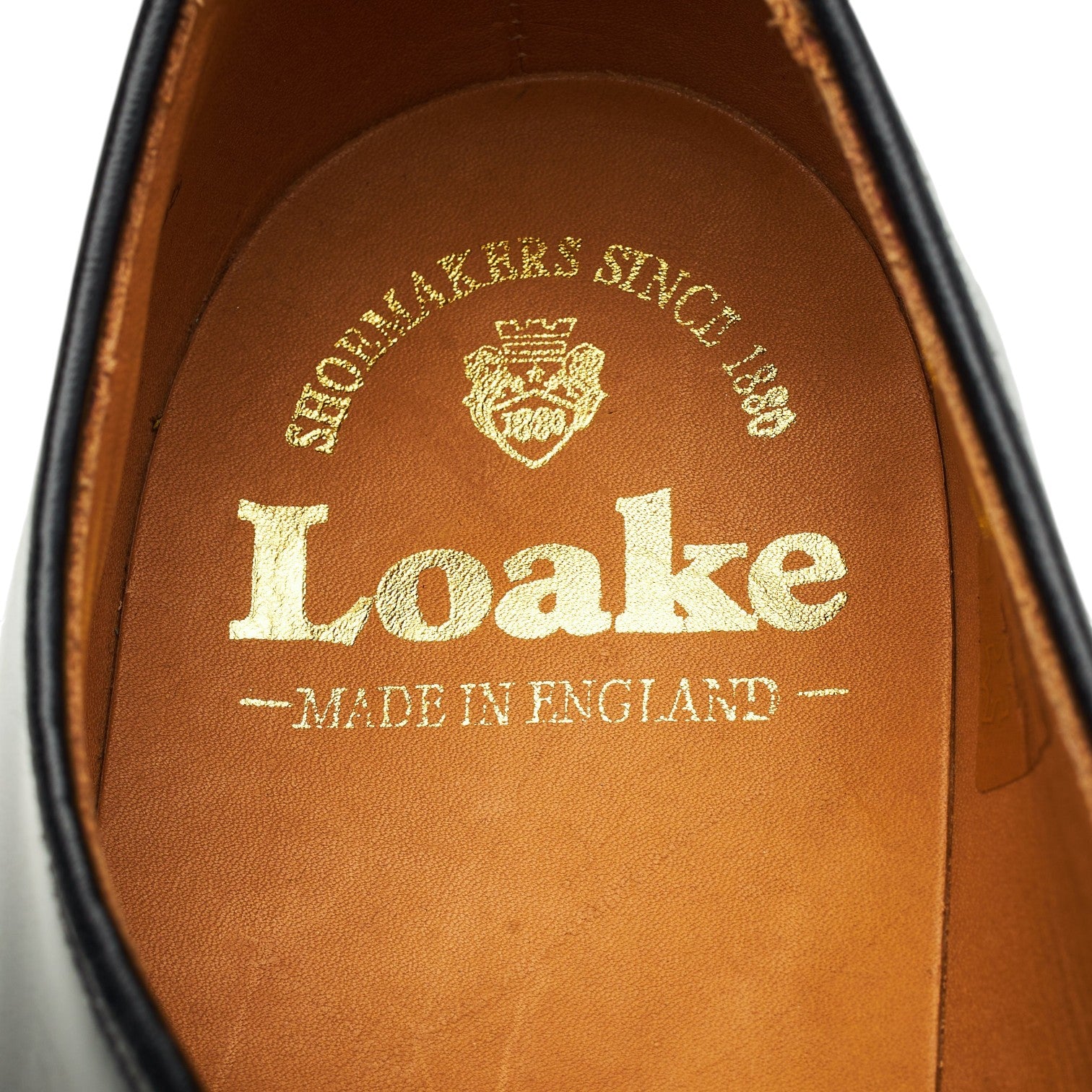 Loake 771 derbys cuir noir pointure UK 7.5