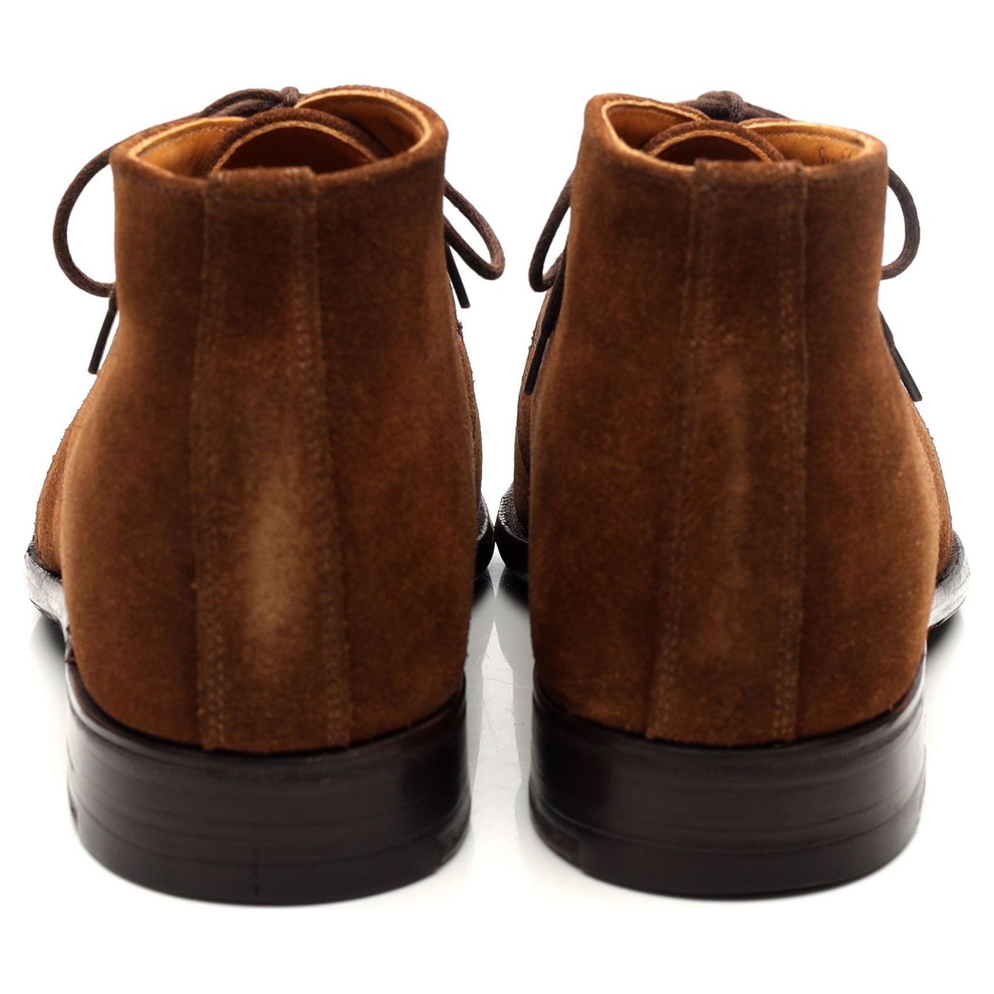 Trickers Sandhurst boots daim marron UK 7