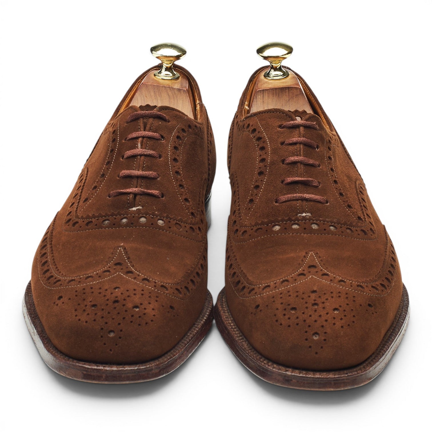 Church's Buck richelieu daim marron UK 8 occasion